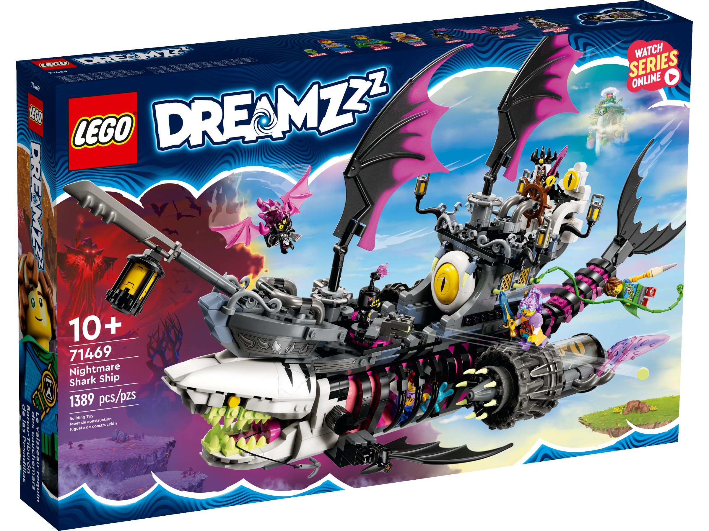 LEGO Dreamzzz 71469 Albtraum-Haischiff LEGO_71469_Box1_v39.jpg
