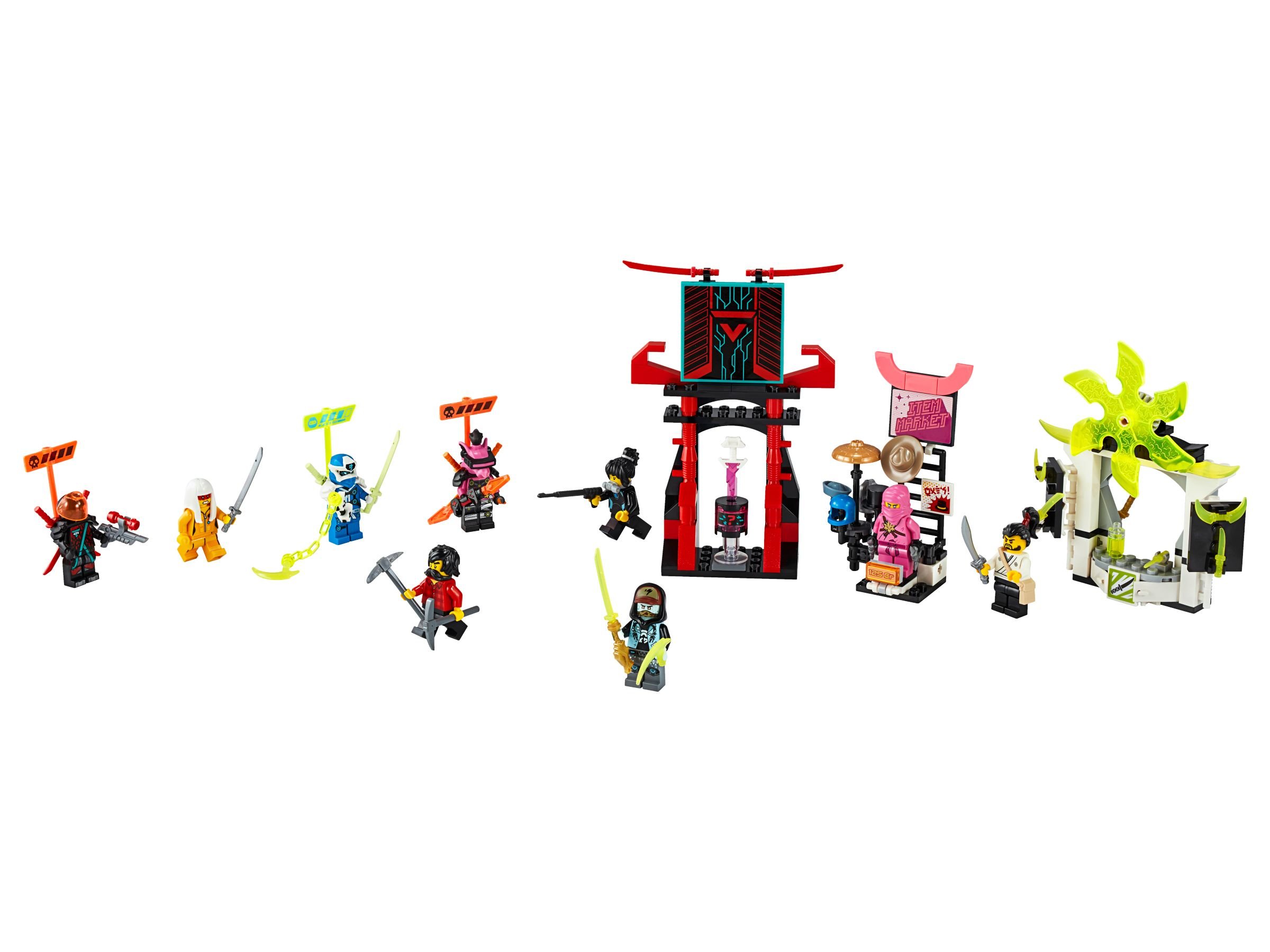Marktplatz mit 9 Mini Figuren NEU Lego 71708 OVP Ninjago 