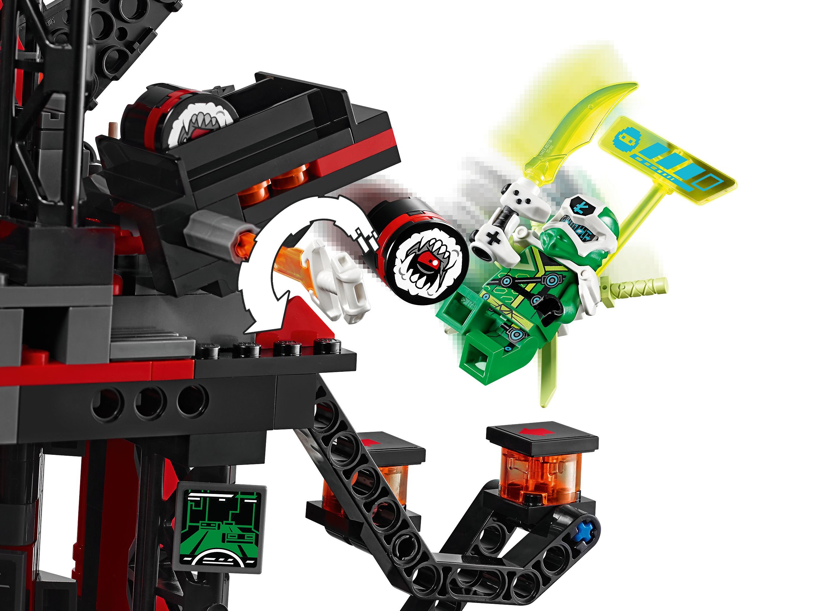 Bausteine Lego Ninjago 71712 Empire Tempel Unsinns Spielzeug Kinder bunt B-WARE 