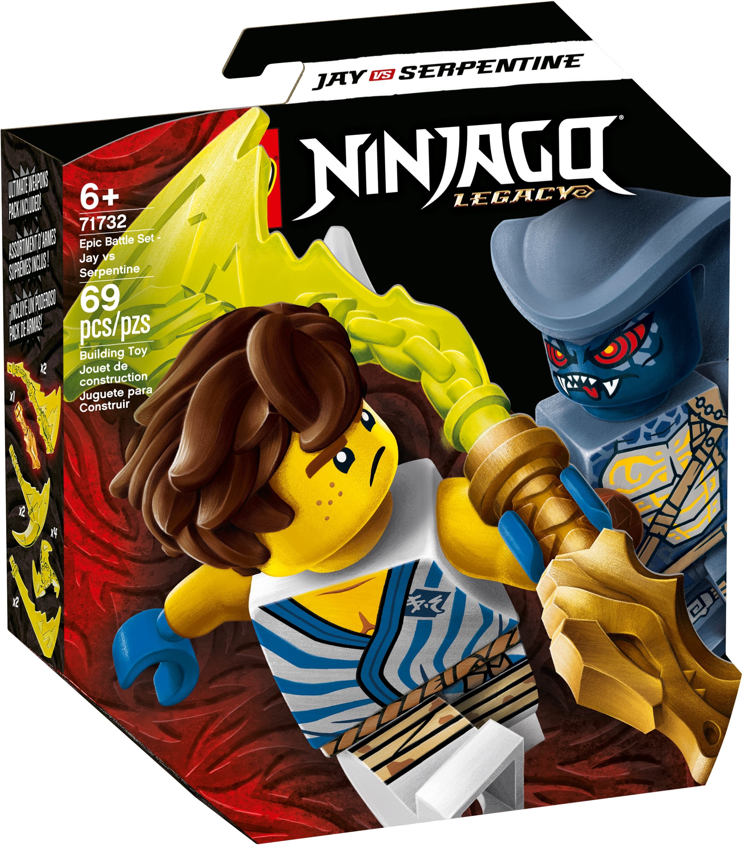 LEGO Ninjago 71732 Battle Set: Jay vs. Serpentine LEGO_71732_alt1.jpg