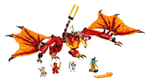 LEGO Ninjago 71753 Kais Feuerdrache