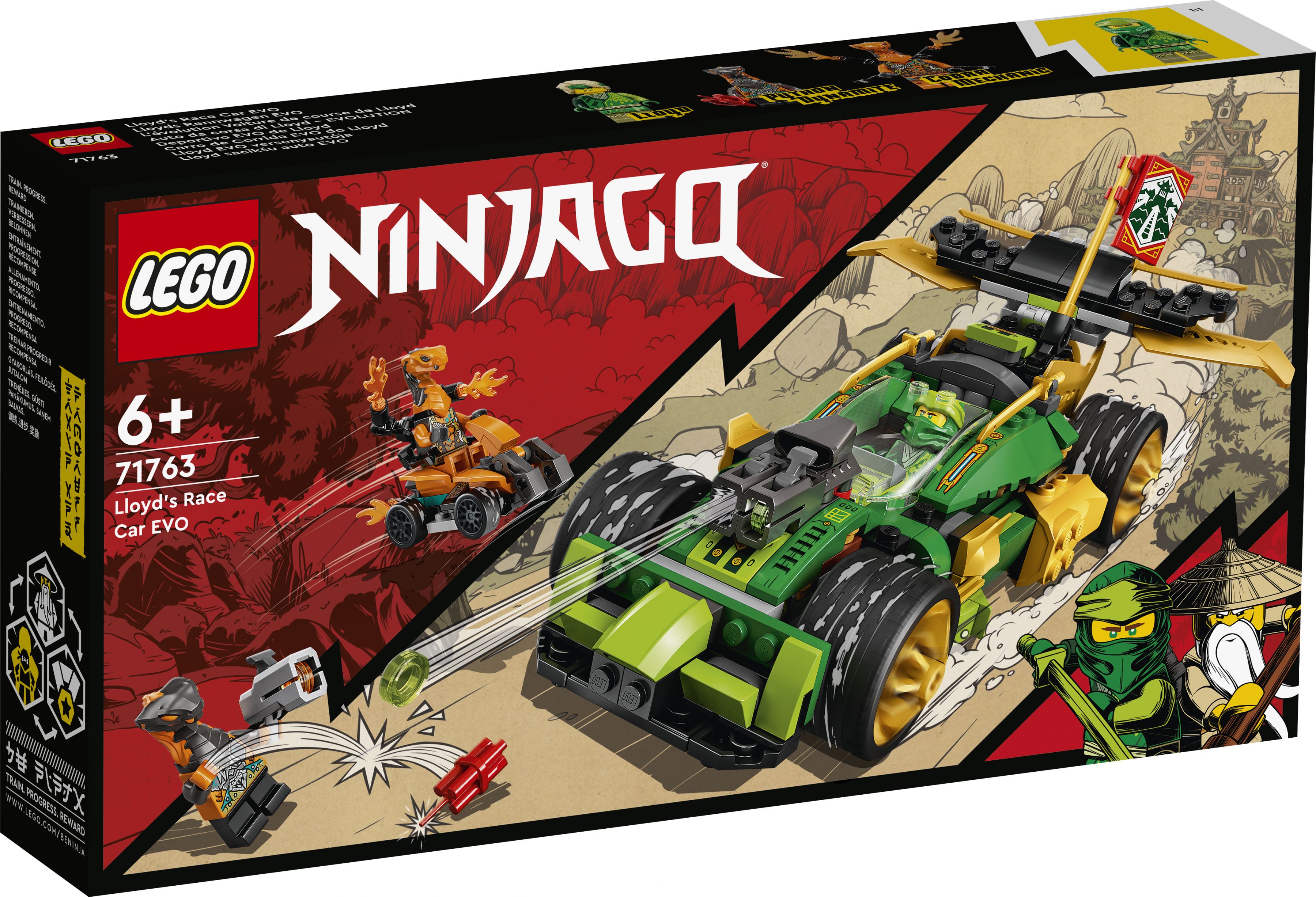 LEGO Ninjago 71763 Lloyds Rennwagen EVO LEGO_71763_Box1_v29.jpg
