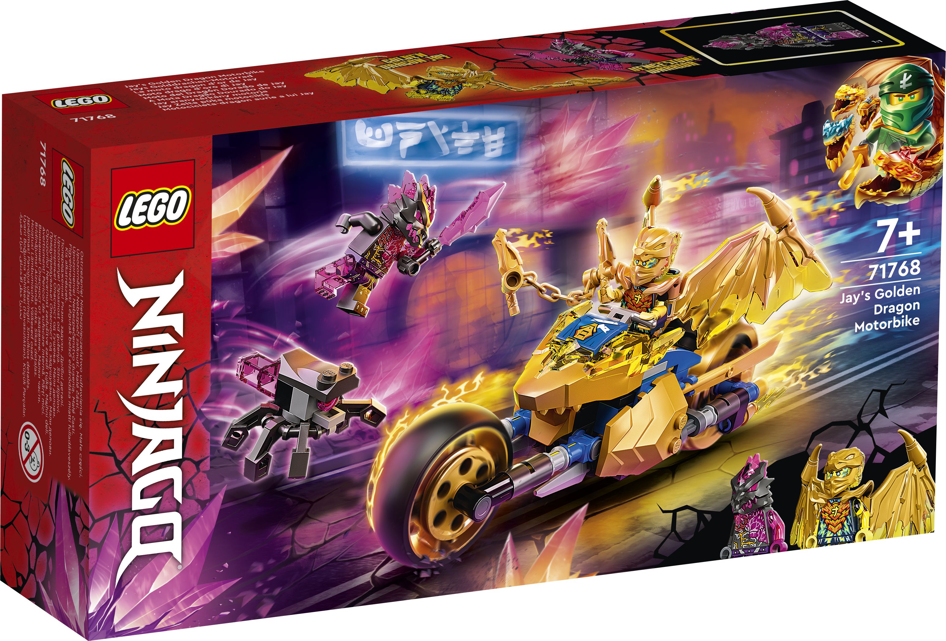 LEGO Ninjago 71768 Jays Golddrachen-Motorrad LEGO_71768_Box1_v29.jpg