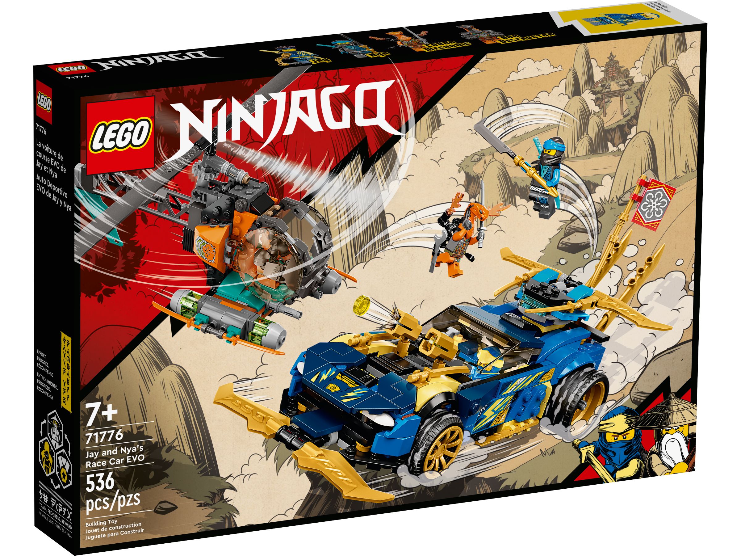 LEGO Ninjago 71776 Jays und Nyas Rennwagen EVO LEGO_71776_alt1.jpg