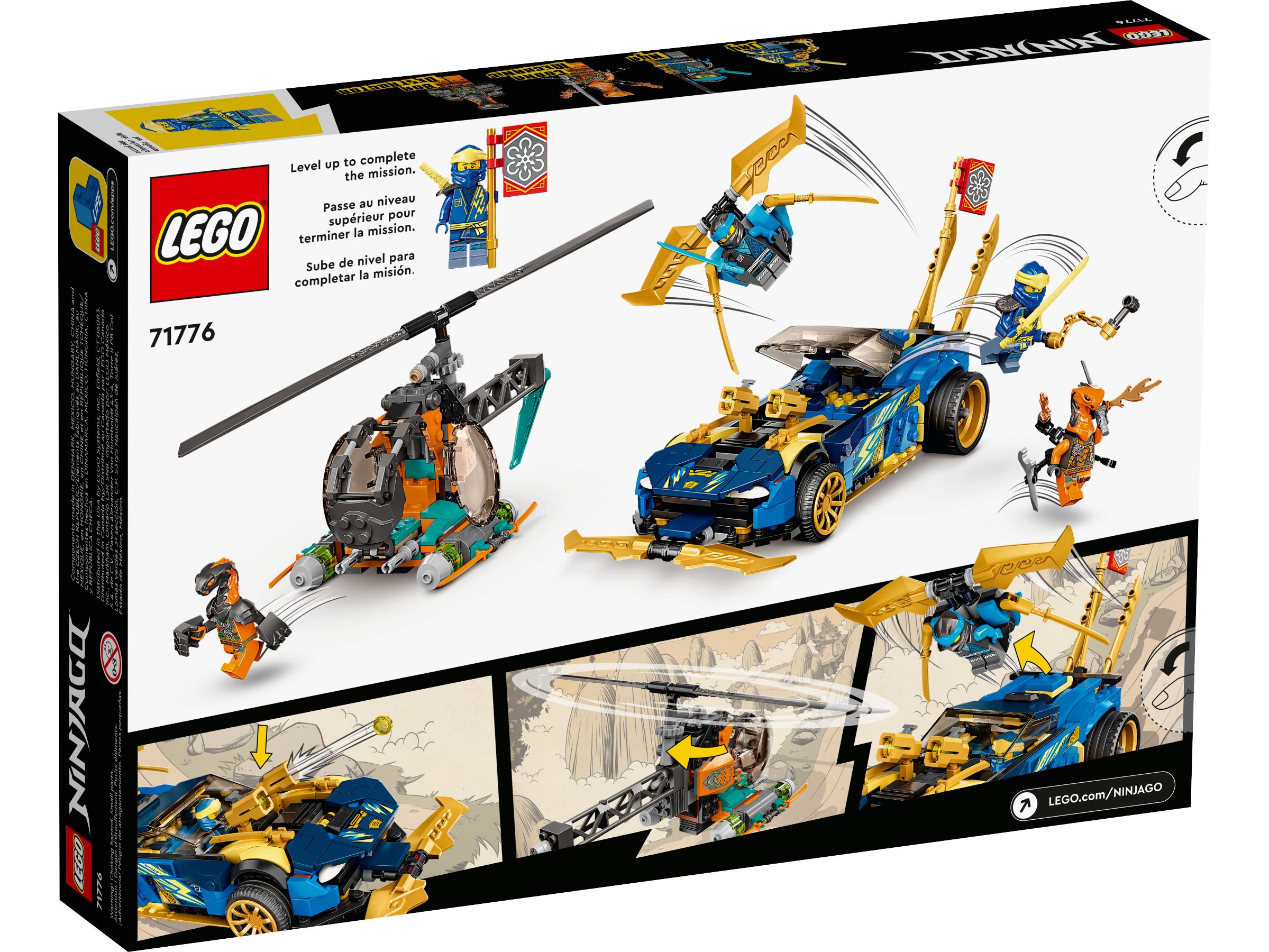 LEGO Ninjago 71776 Jays und Nyas Rennwagen EVO LEGO_71776_alt7.jpg