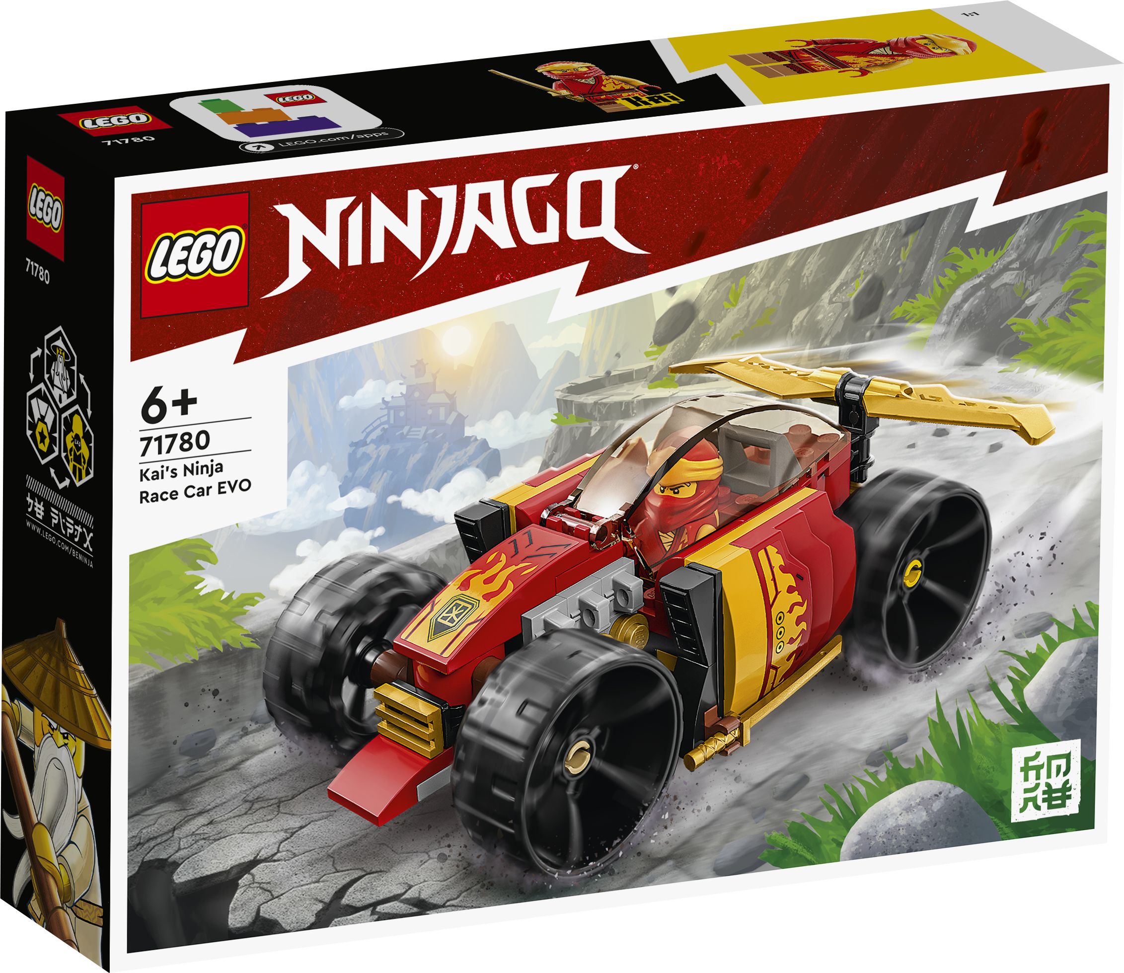 LEGO Ninjago 71780 Kais Ninja-Rennwagen EVO LEGO_71780_Box1_v29.jpg