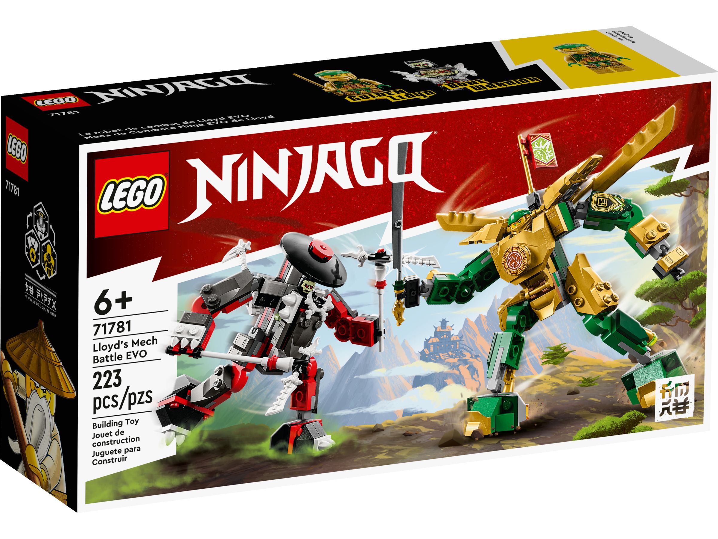 LEGO Ninjago 71781 Lloyds Mech-Duell EVO LEGO_71781_alt1.jpg