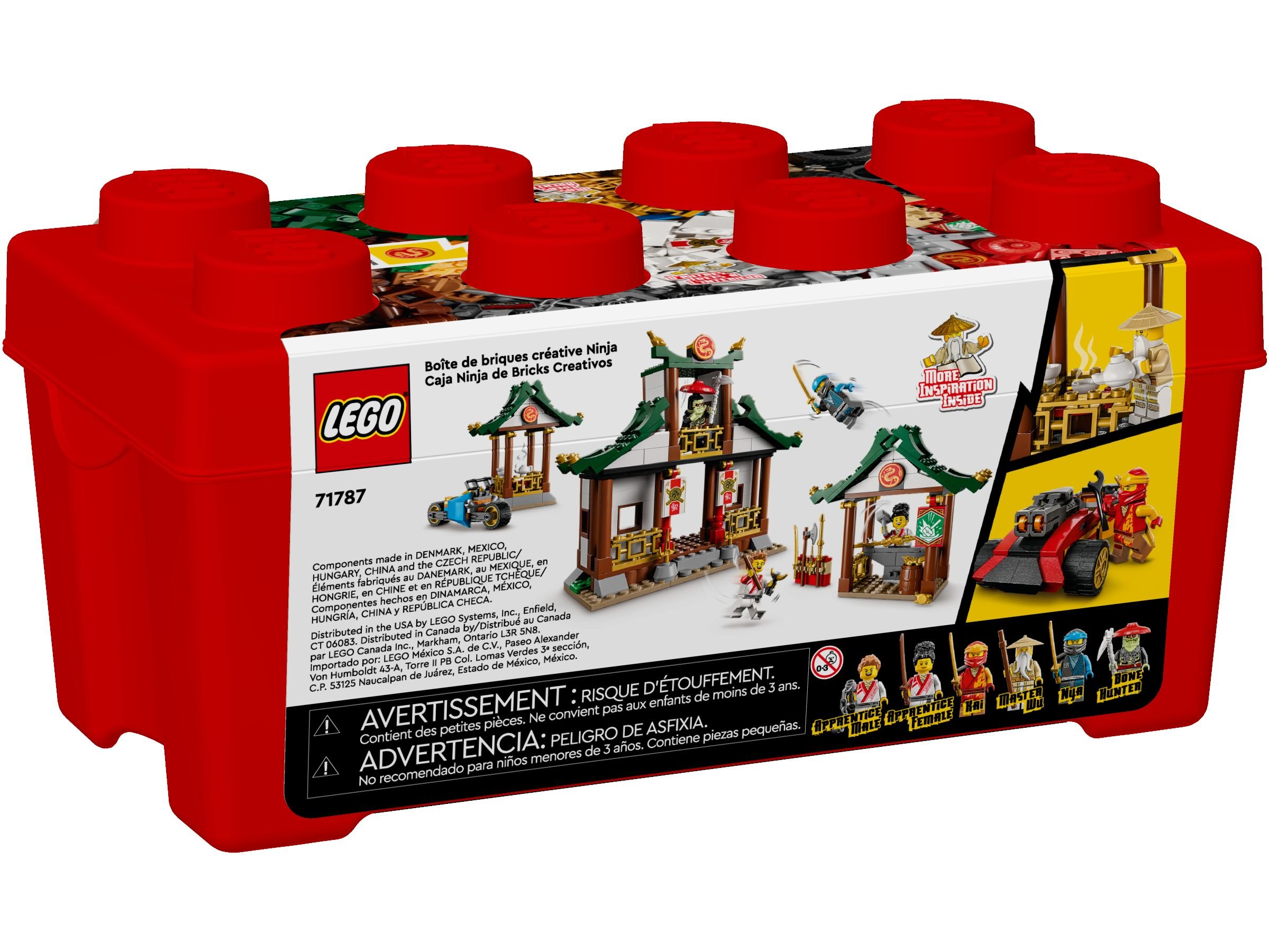LEGO Ninjago 71787 Kreative Ninja Steinebox LEGO_71787_alt5.jpg
