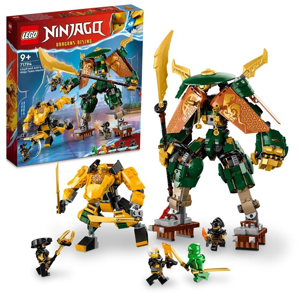 LEGO Ninjago 71794 Lloyds und Arins Training-Mechs LEGO_71794_prodimg.jpg