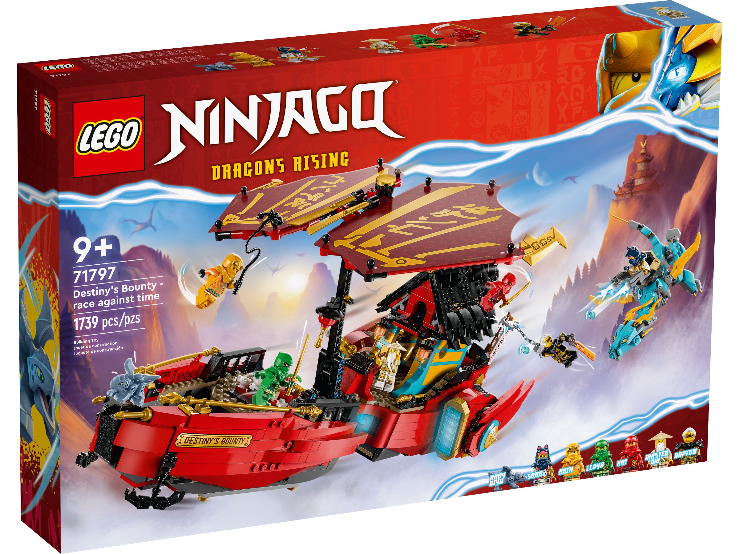 LEGO Ninjago 71797 Ninja-Flugsegler im Wettlauf mit der Zeit LEGO_71797_Box1_v39.jpg