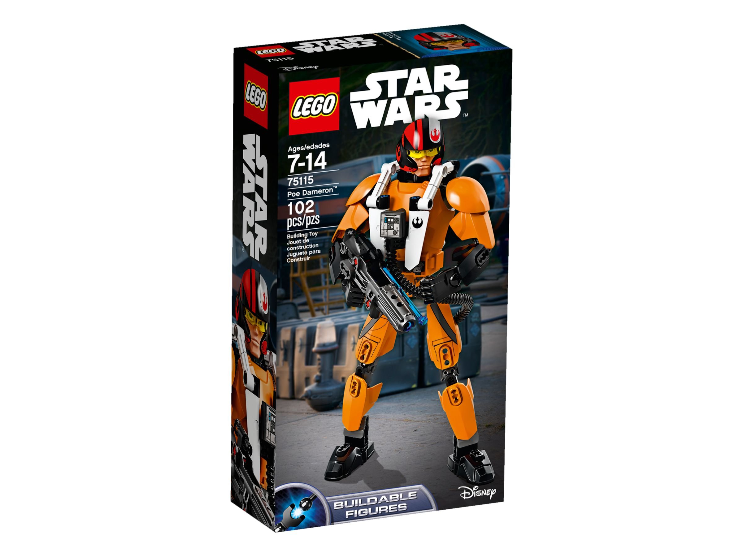 LEGO Star Wars Buildable Figures 75115 Poe Dameron™ LEGO_75115_alt1.jpg