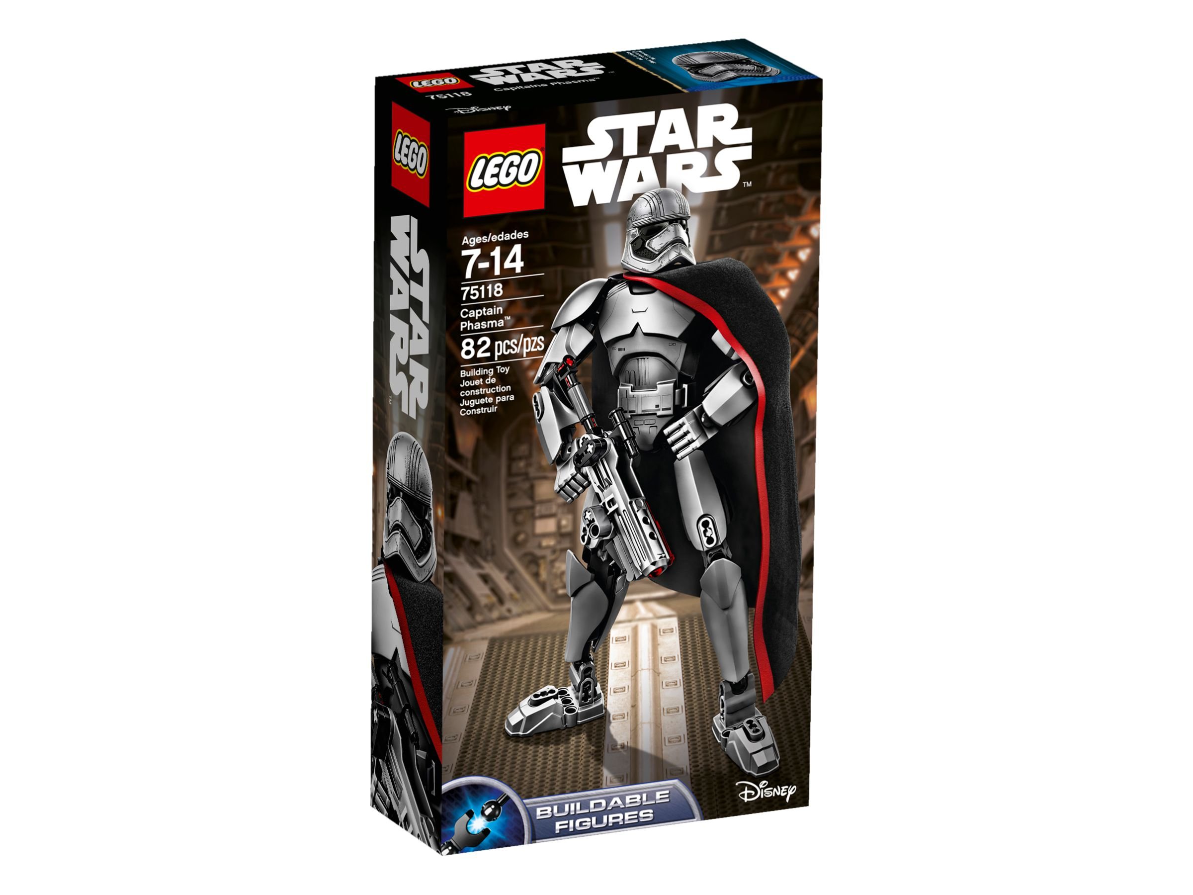 LEGO Star Wars Buildable Figures 75118 Captain Phasma™ LEGO_75118_alt1.jpg