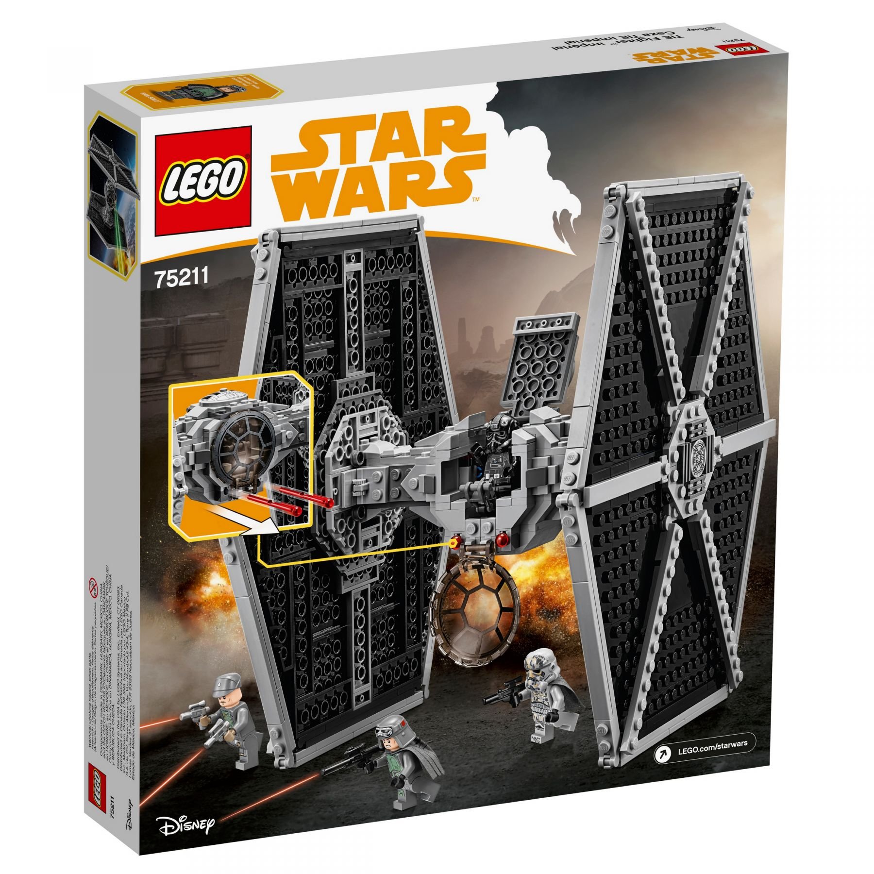 LEGO Star Wars 75211 Imperial TIE Fighter™ LEGO_75211_alt4.jpg