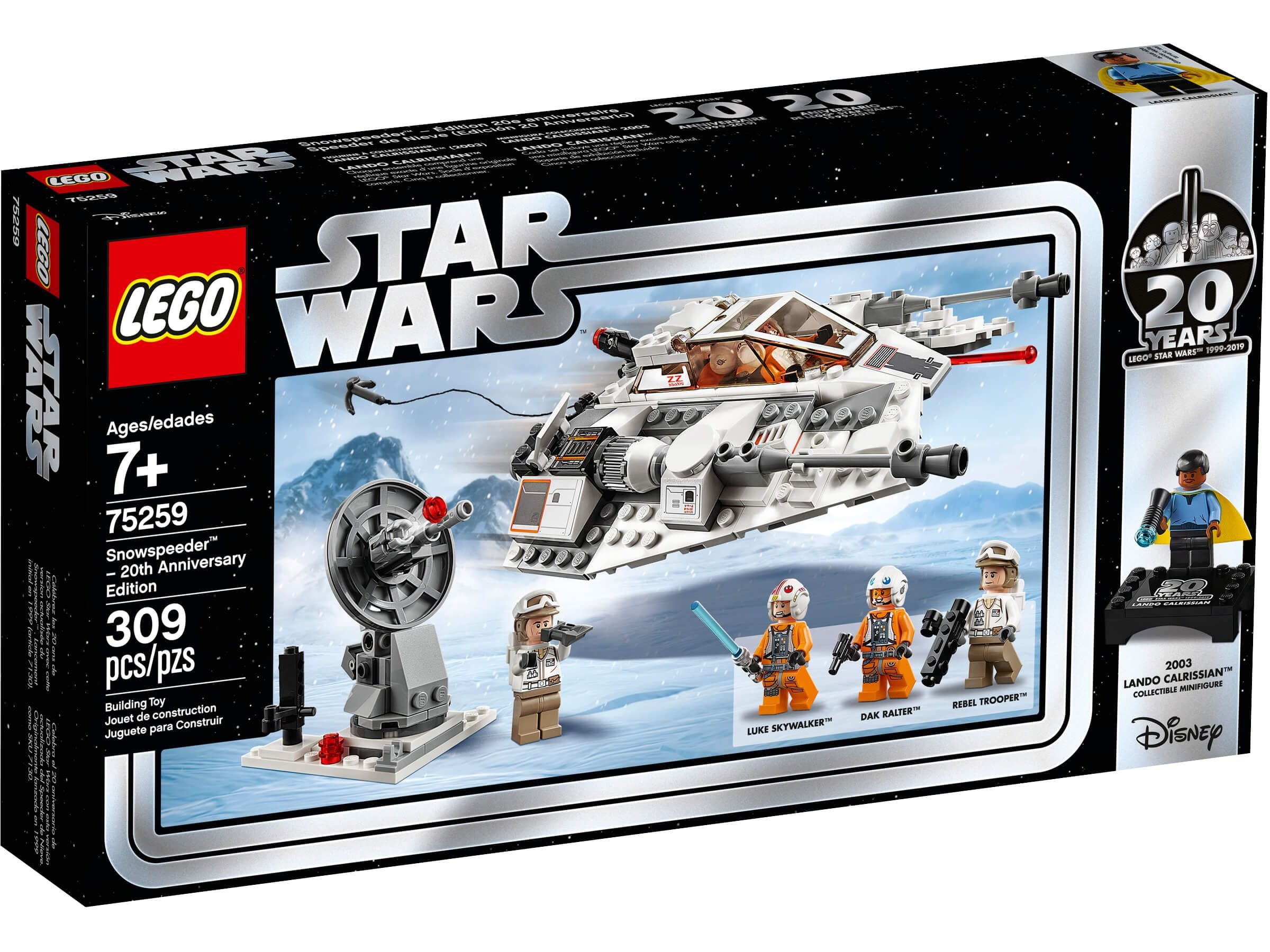 LEGO Star Wars 75259 Snowspeeder™ – 20 Jahre LEGO Star Wars LEGO_75259_Box1_v39_2400.jpg