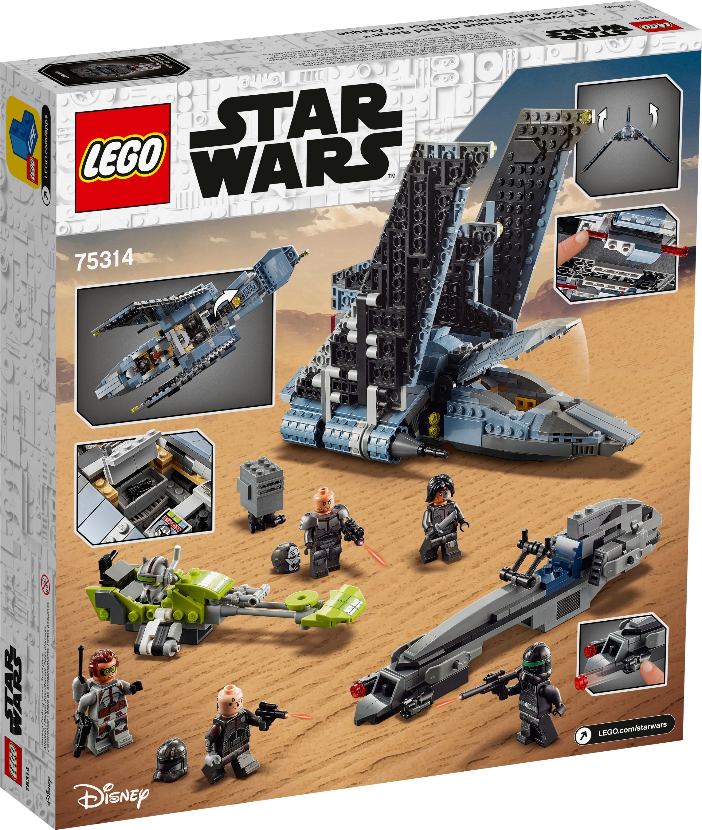 LEGO Star Wars 75314 Angriffsshuttle aus The Bad Batch™ LEGO_75314_box5_v39.jpg