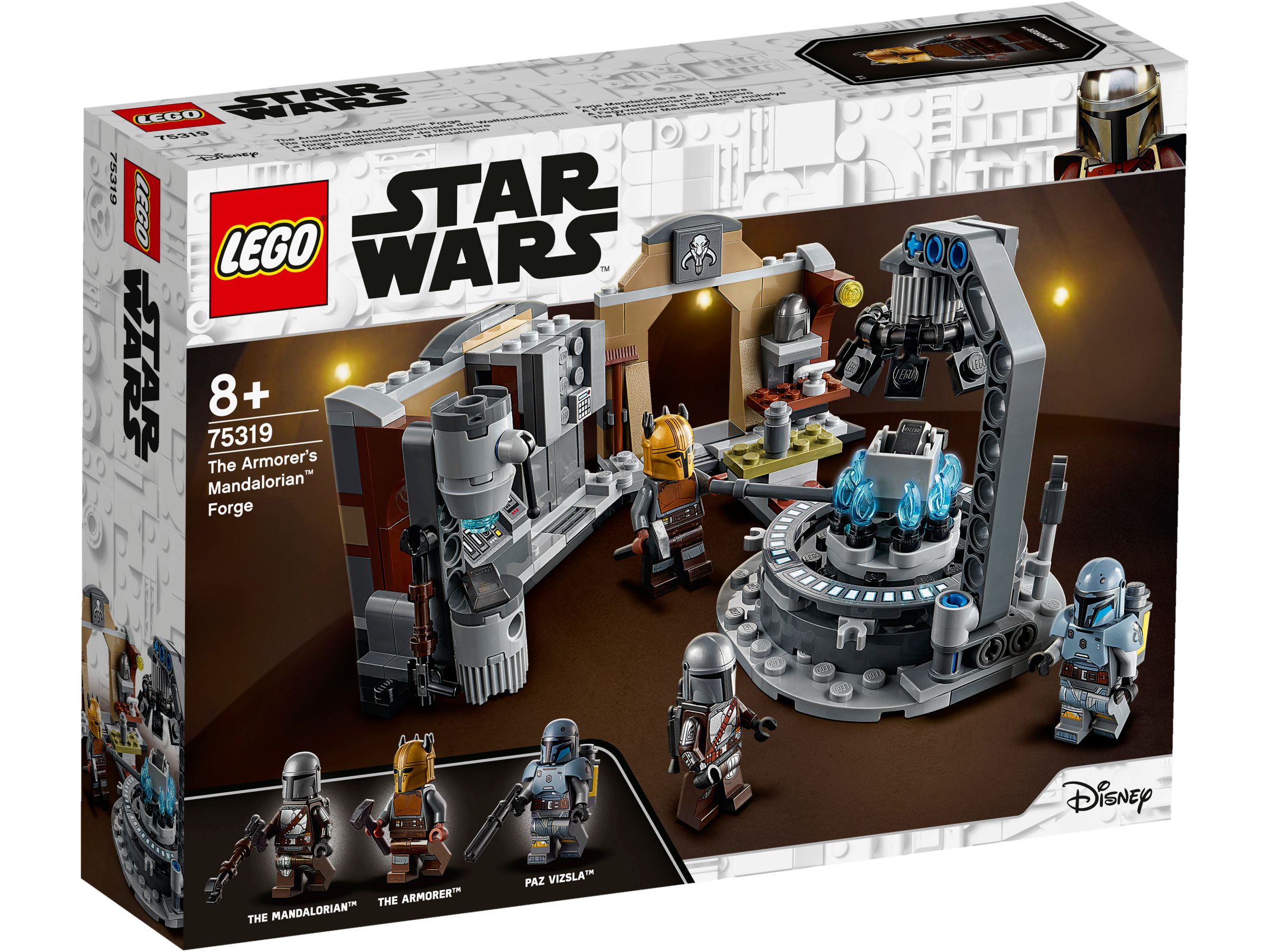 LEGO Star Wars 75319 Die mandalorianische Schmiede der Waffenschmiedin LEGO_75319_box1_v29.jpg