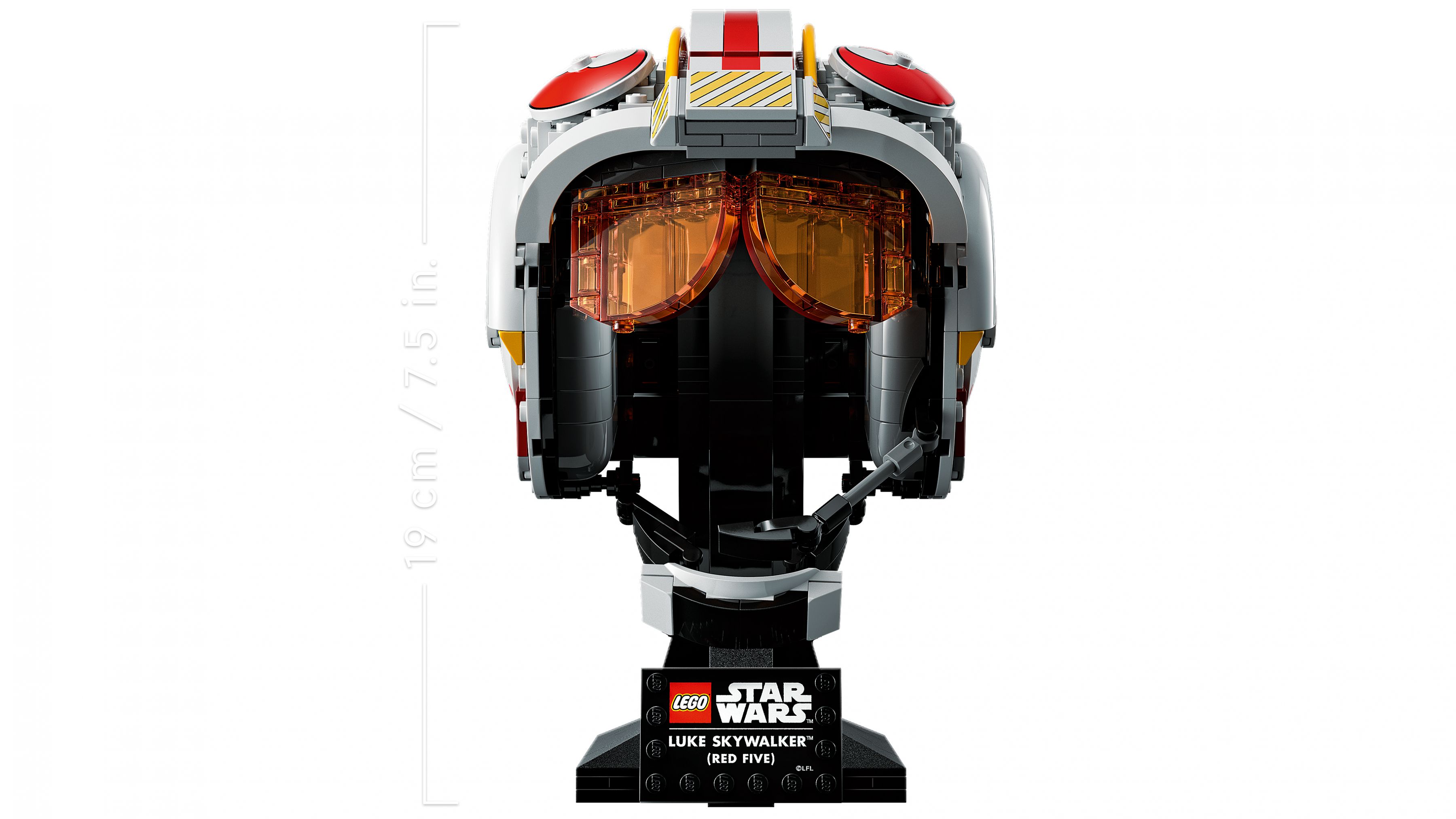 LEGO Star Wars 75327 Helm von Luke Skywalker™ (Rot Fünf) LEGO_75327_WEB_SEC03_NOBG.jpg