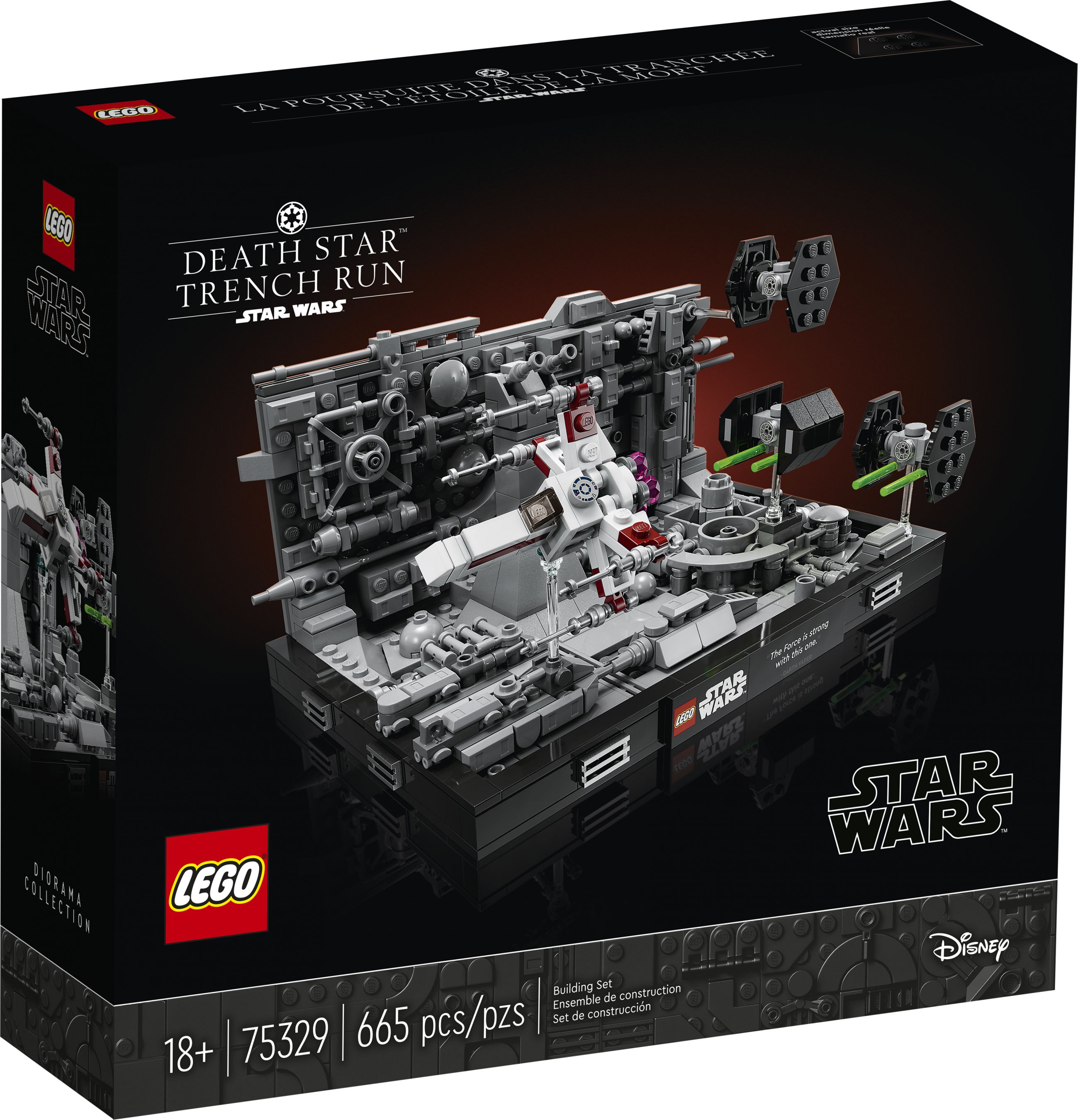 LEGO Star Wars 75329 Death Star™ Trench Run Diorama LEGO_75329_Box1_v39.jpg