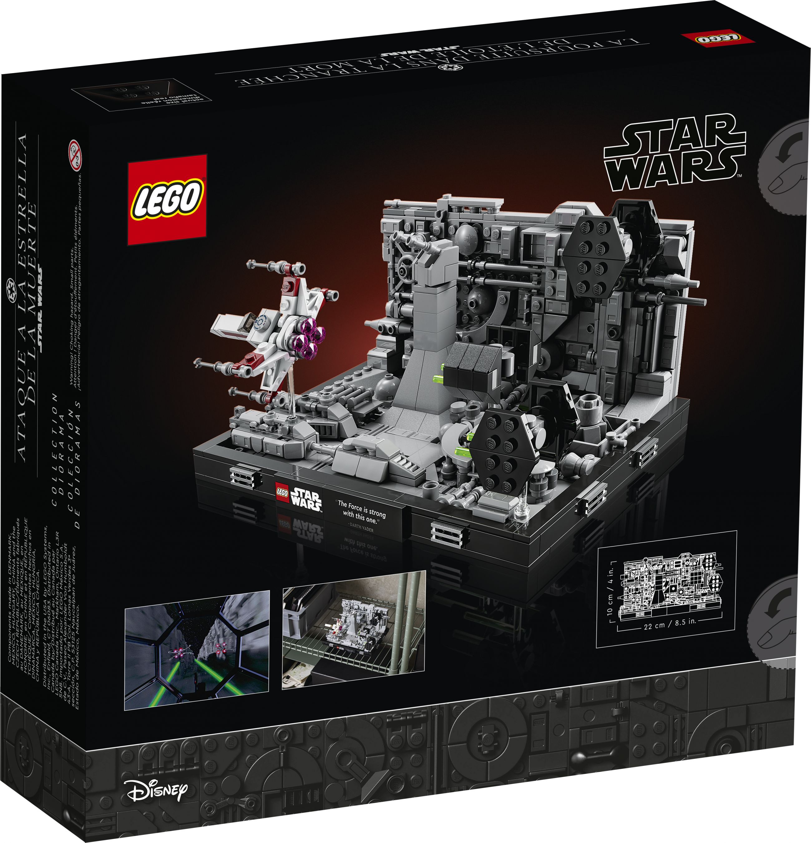 LEGO Star Wars 75329 Death Star™ Trench Run Diorama LEGO_75329_Box5_v39.jpg