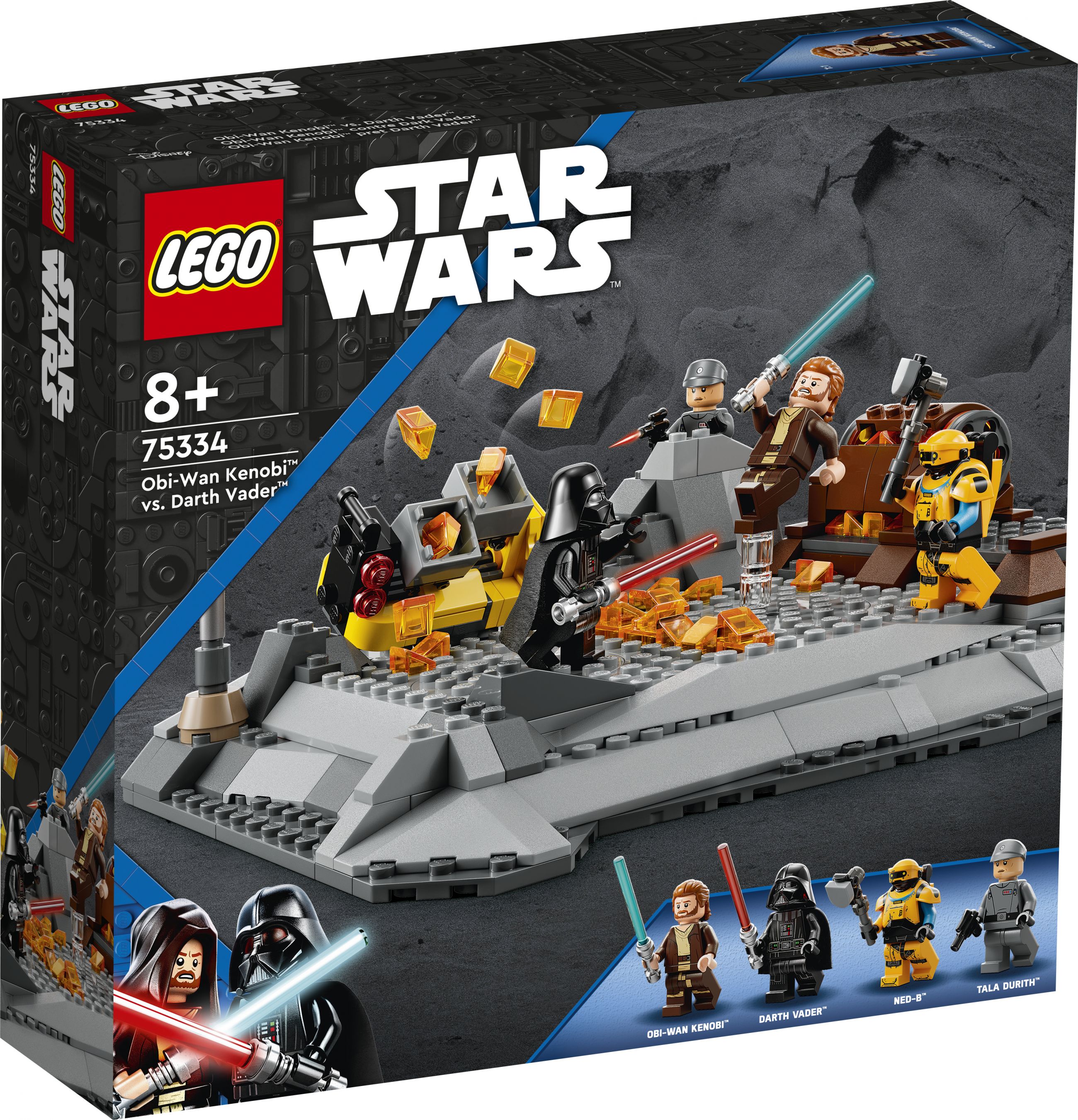 LEGO Star Wars 75334 Obi-Wan Kenobi™ vs. Darth Vader™ LEGO_75334_Box1_v29.jpg