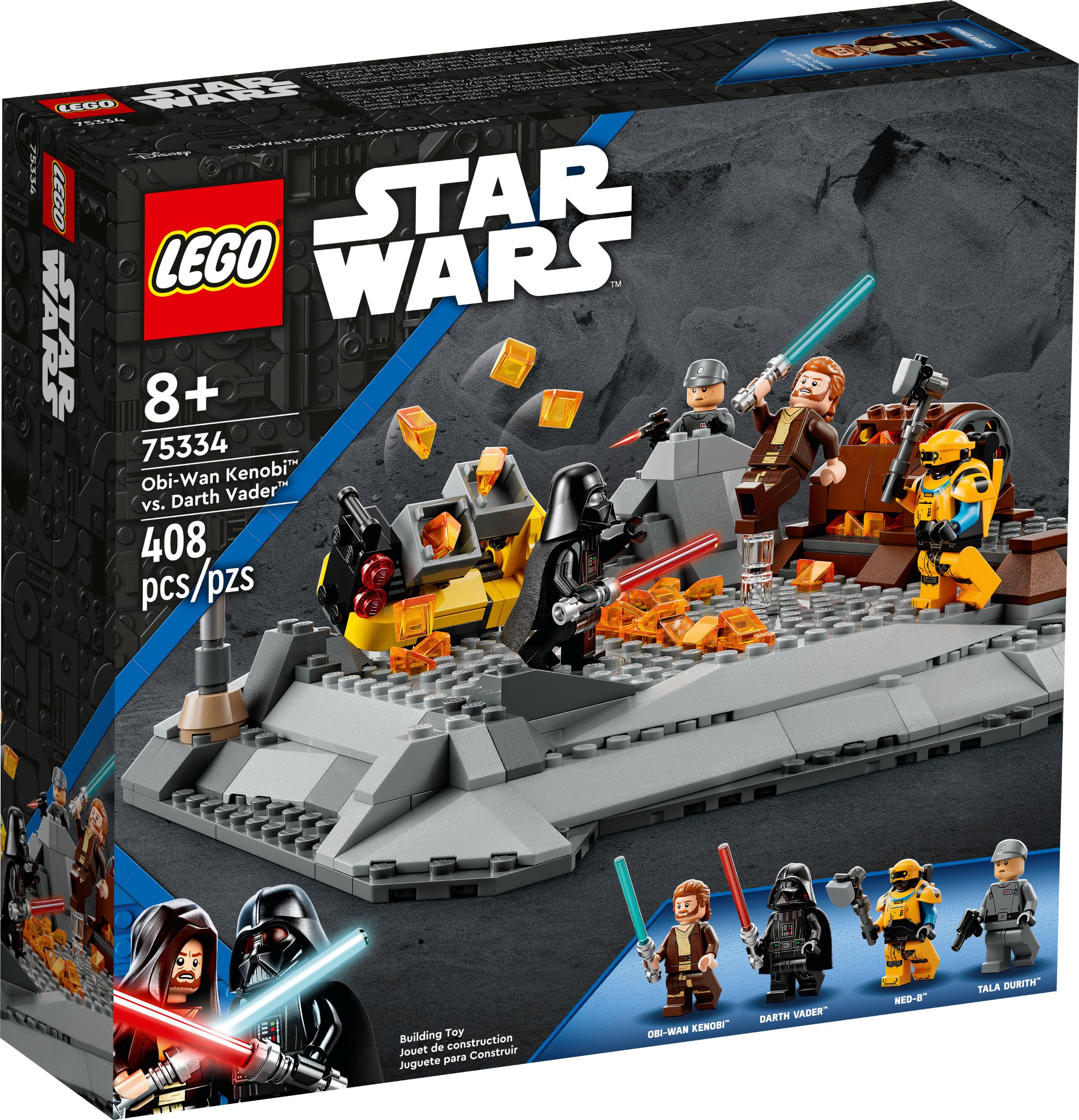 LEGO Star Wars 75334 Obi-Wan Kenobi™ vs. Darth Vader™ LEGO_75334_alt1.jpg