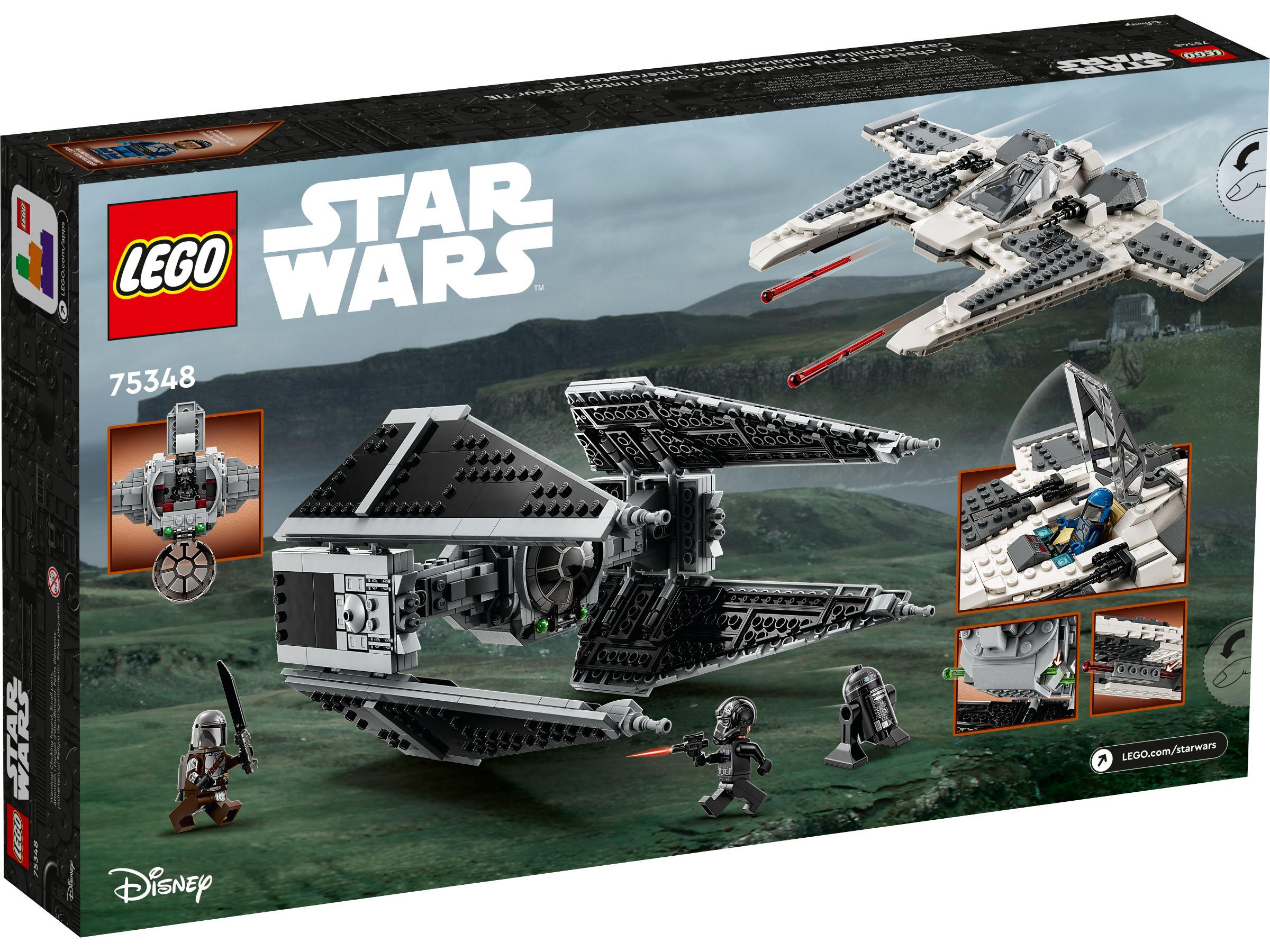 LEGO Star Wars 75348 Mandalorianischer Fang Fighter vs. TIE Interceptor™ LEGO_75348_Box5_v39.jpg