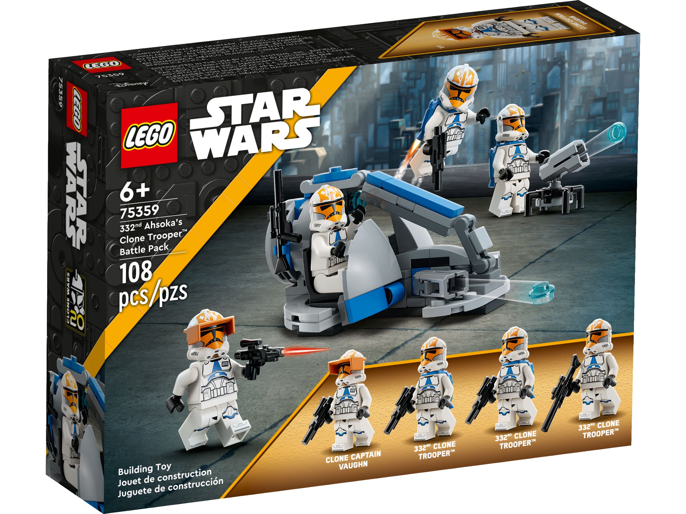 LEGO Star Wars 75359 Ahsokas Clone Trooper™ der 332. Kompanie – Battle Pack LEGO_75359_Box1_v39.jpg