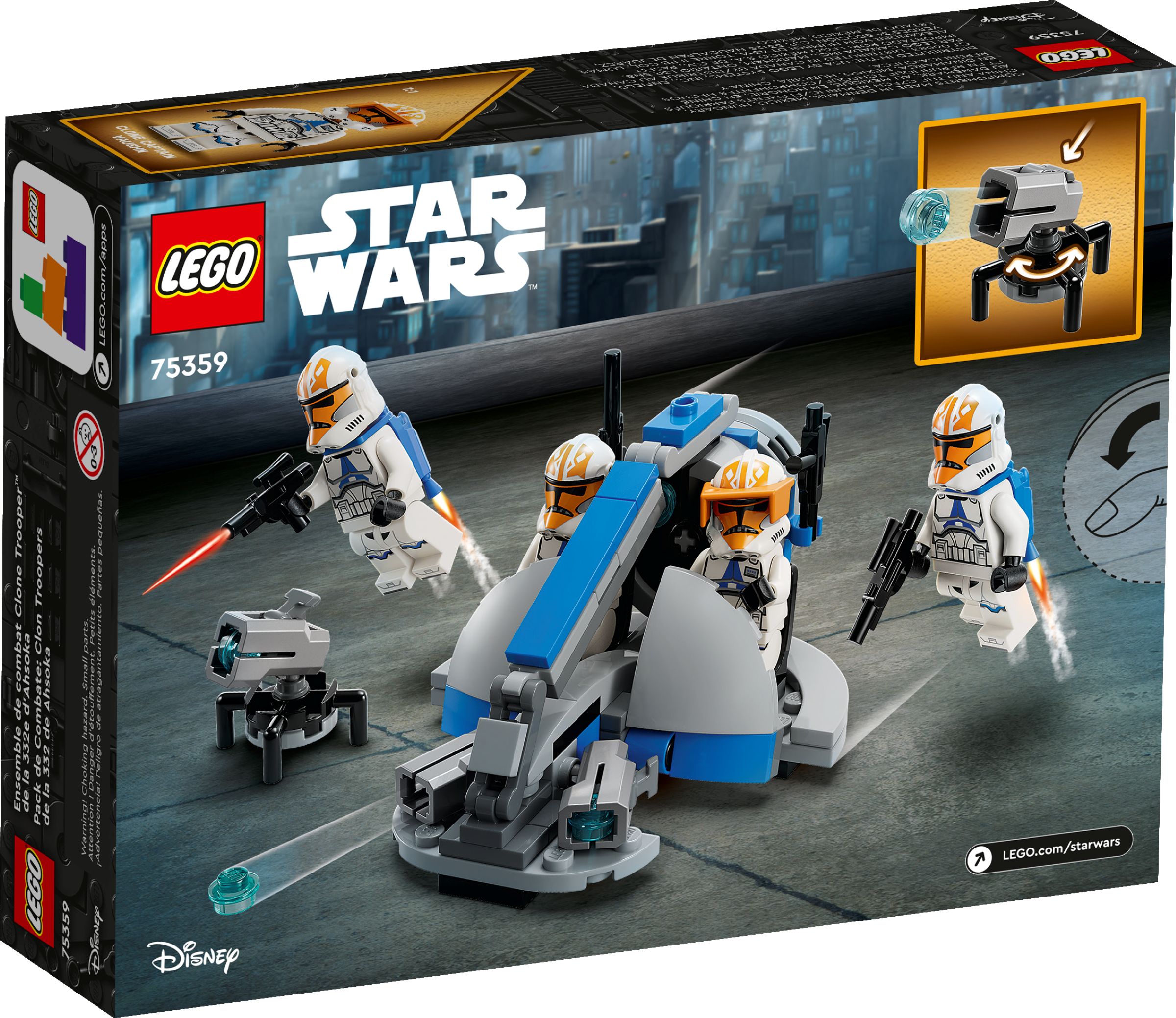 LEGO Star Wars 75359 Ahsokas Clone Trooper™ der 332. Kompanie – Battle Pack LEGO_75359_alt5.jpg