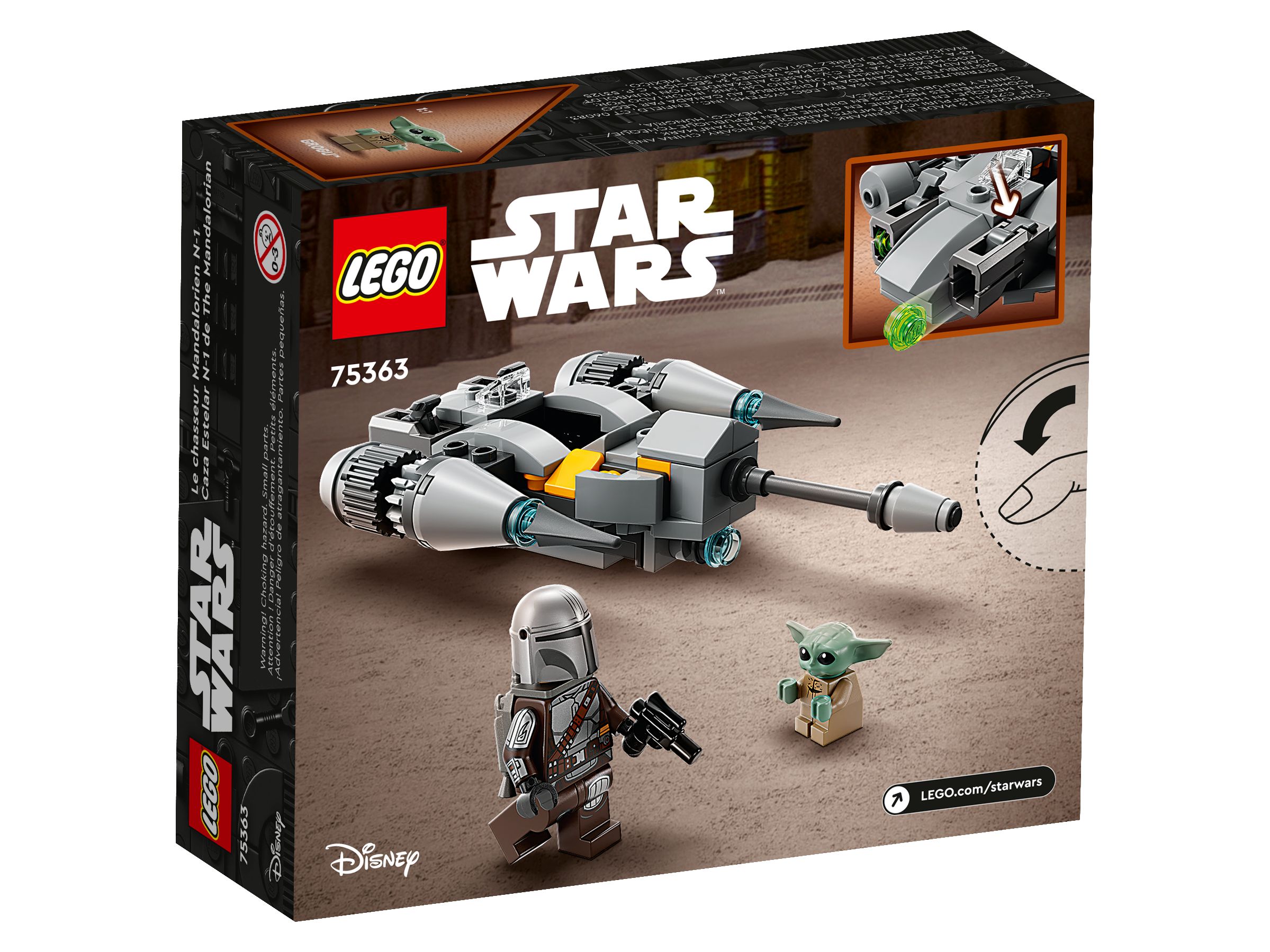 LEGO Star Wars 75363 N-1 Starfighter™ des Mandalorianers – Microfighter LEGO_75363_Box5_v39.jpg