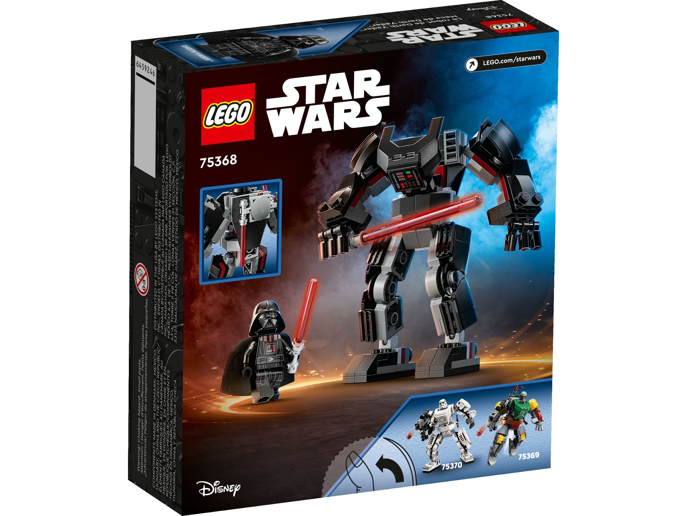 LEGO Star Wars 75368 Darth Vader™ Mech LEGO_75368_Box5_v39.jpg