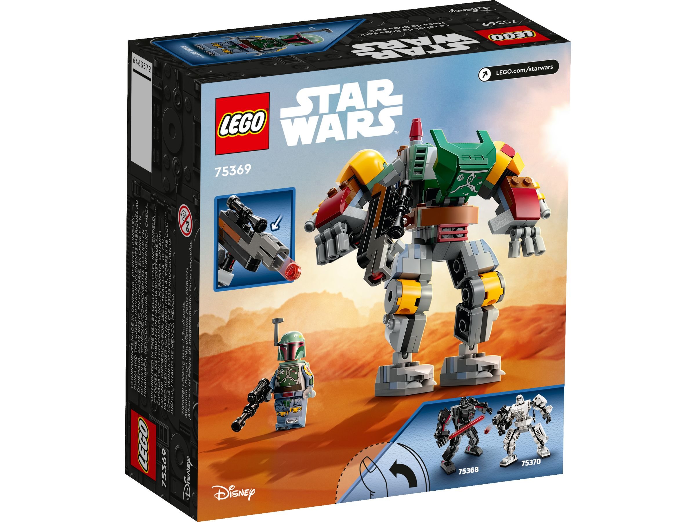 LEGO Star Wars 75369 Boba Fett™ Mech LEGO_75369_Box5_v39.jpg