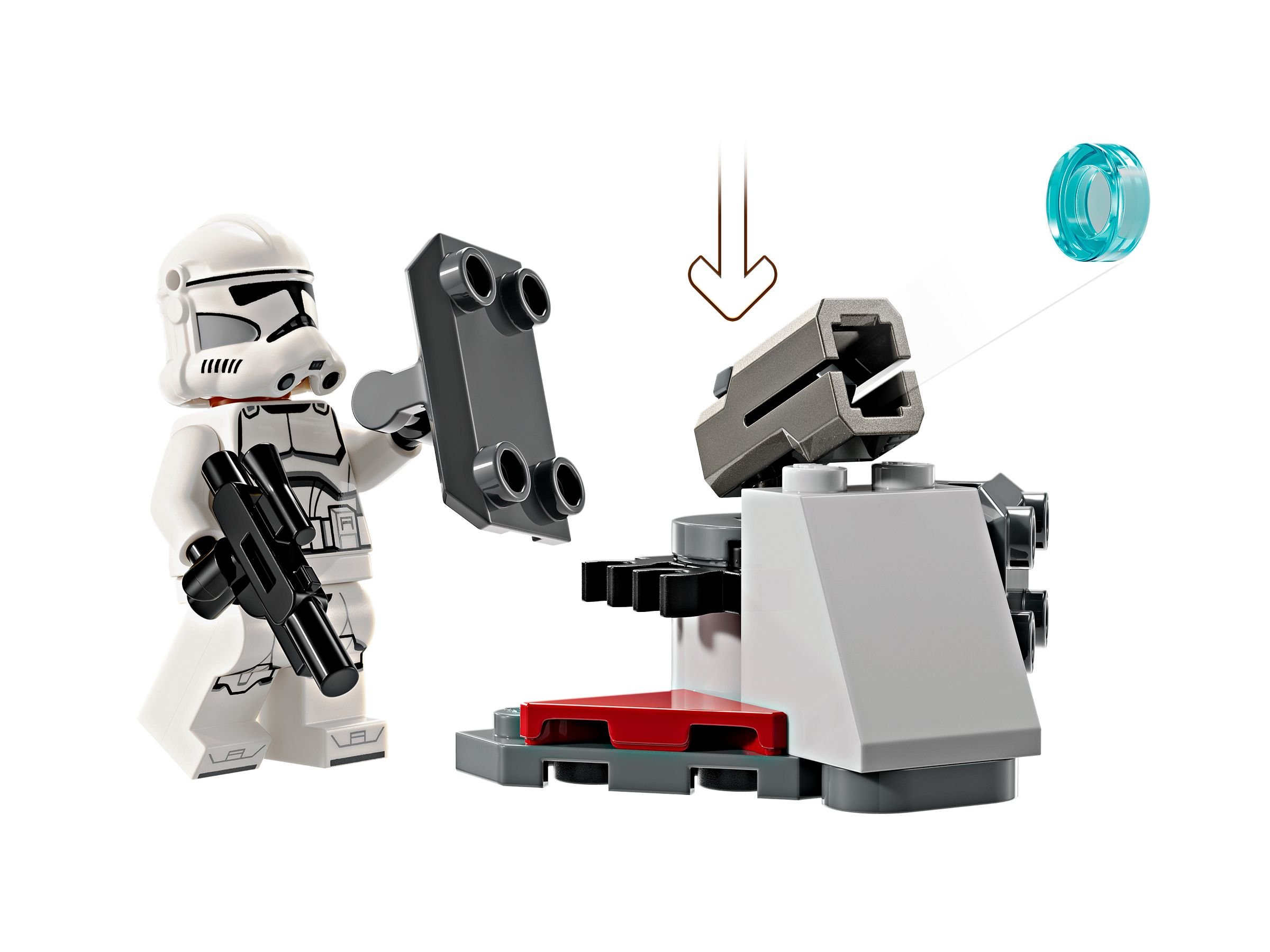LEGO Star Wars 75372 Clone Trooper™ & Battle Droid™ Battle Pack LEGO_75372_alt3.jpg