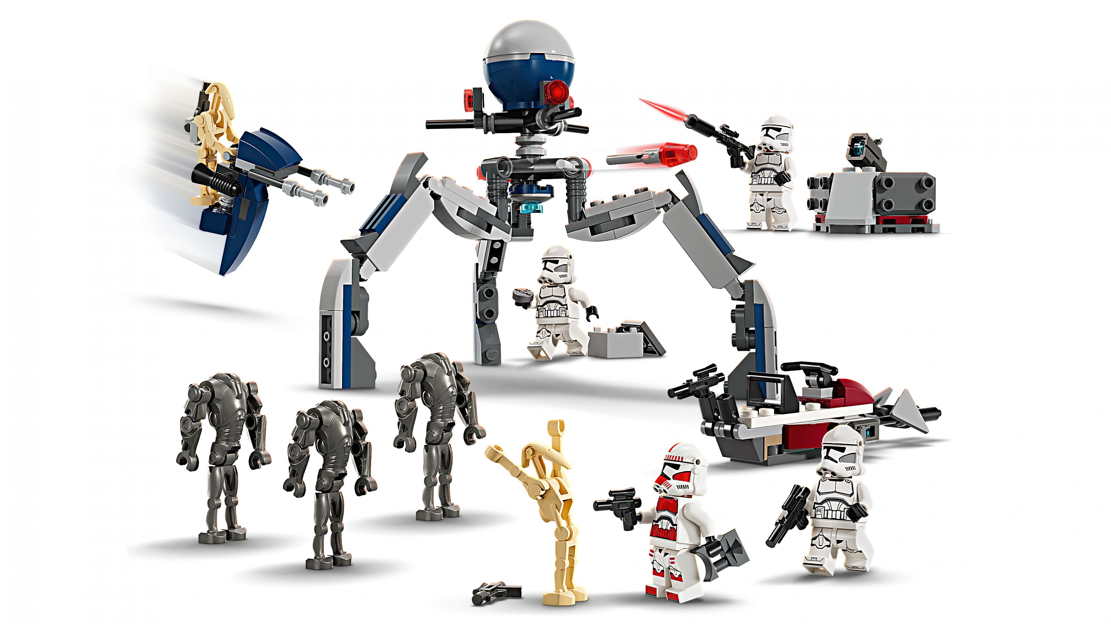 LEGO Star Wars 75372 Clone Trooper™ & Battle Droid™ Battle Pack LEGO_75372_web_sec02_nobg.jpg