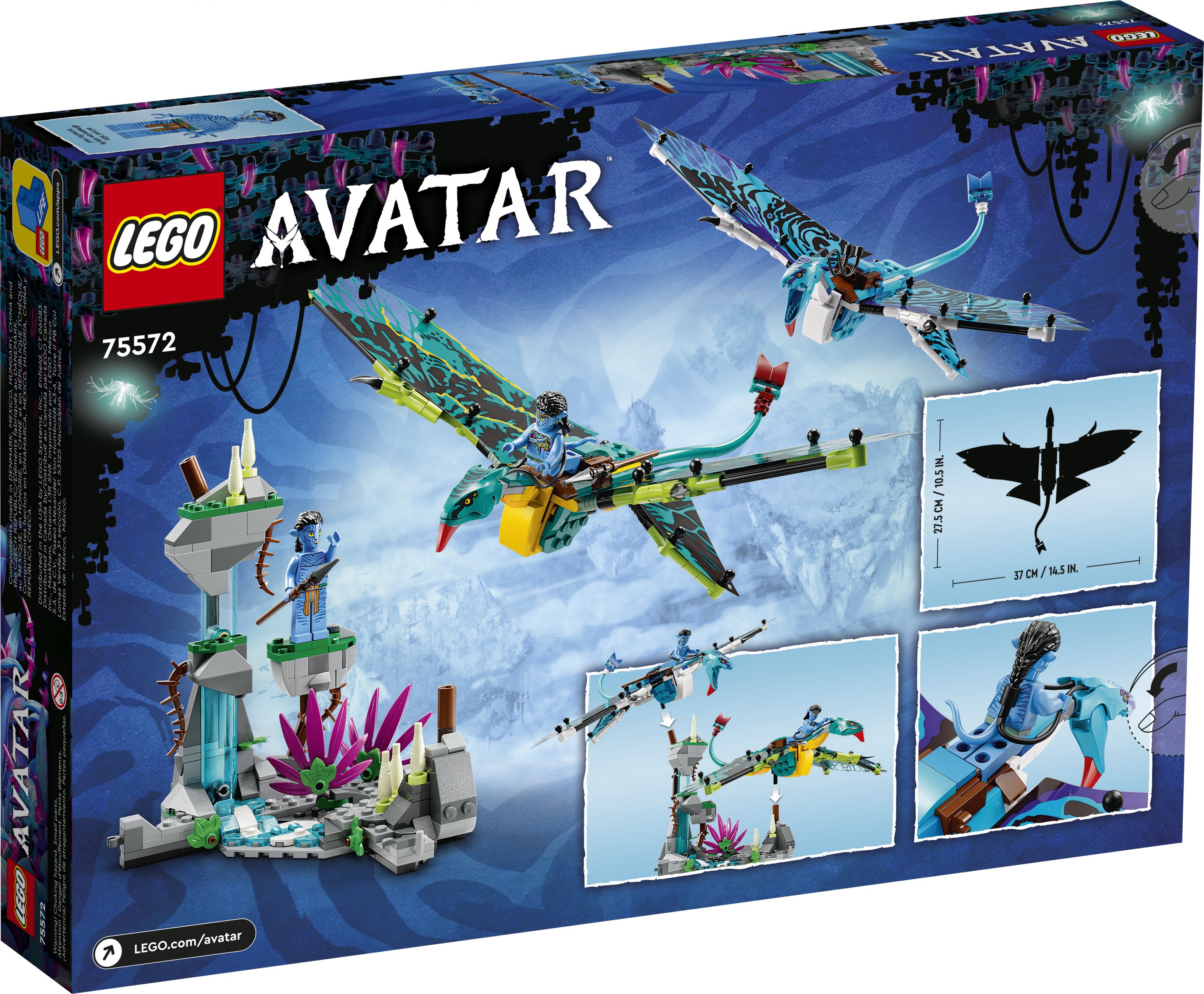 LEGO Avatar 75572 Jakes und Neytiris erster Flug auf einem Banshee LEGO_75572_Box5_V39.jpg