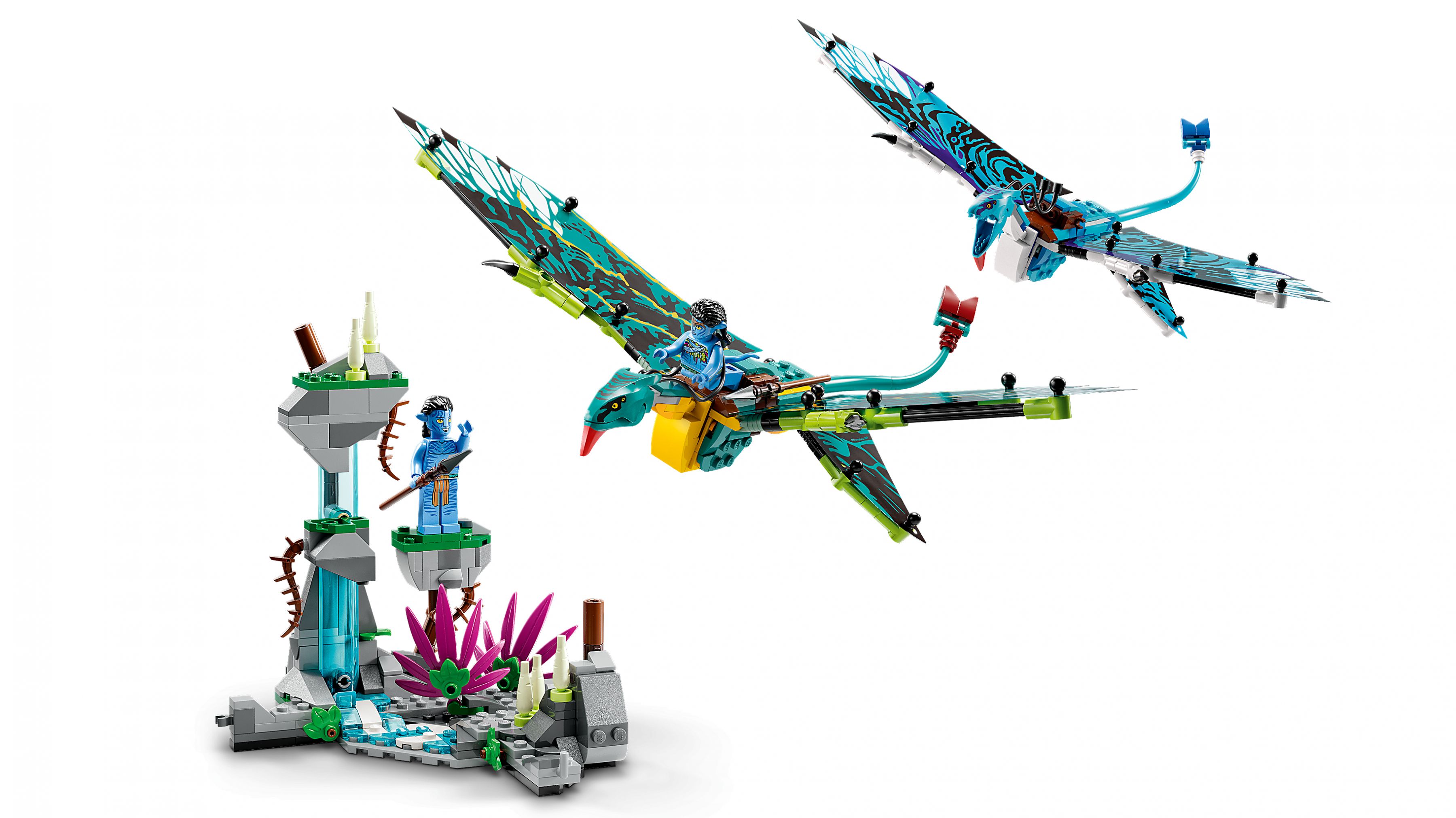 LEGO Avatar 75572 Jakes und Neytiris erster Flug auf einem Banshee LEGO_75572_WEB_SEC02_NOBG.jpg