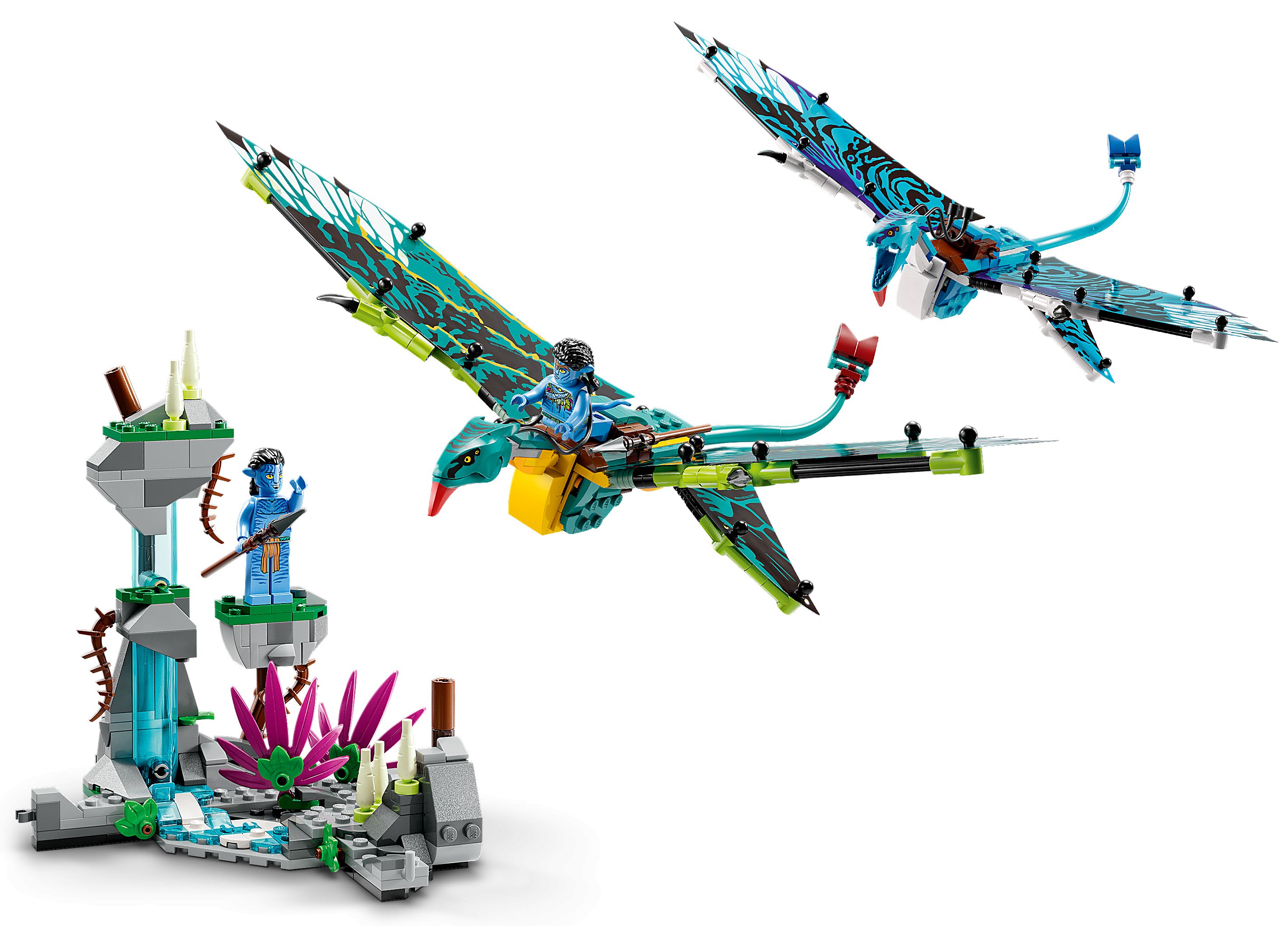 LEGO Avatar 75572 Jakes und Neytiris erster Flug auf einem Banshee LEGO_75572_alt4.jpg