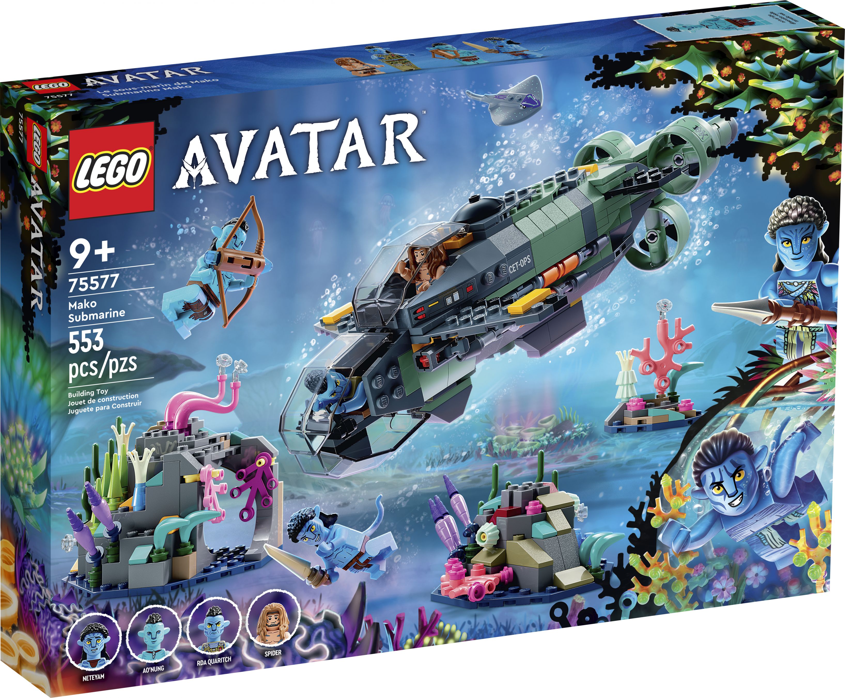 LEGO Avatar 75577 Mako U-Boot LEGO_75577_Box1_v39.jpg