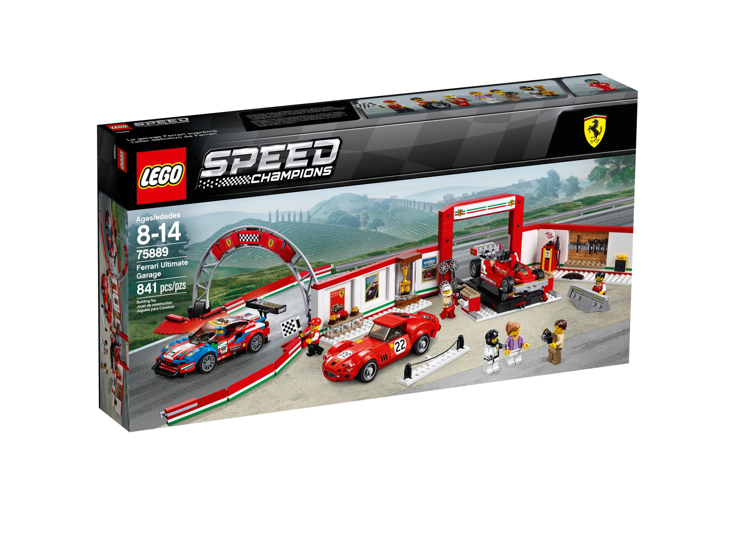 LEGO Speed Champions 75889 Ferrari Garage Ferrari 250 GTO & Ferrari 488 GT LEGO_75889_alt1.jpg