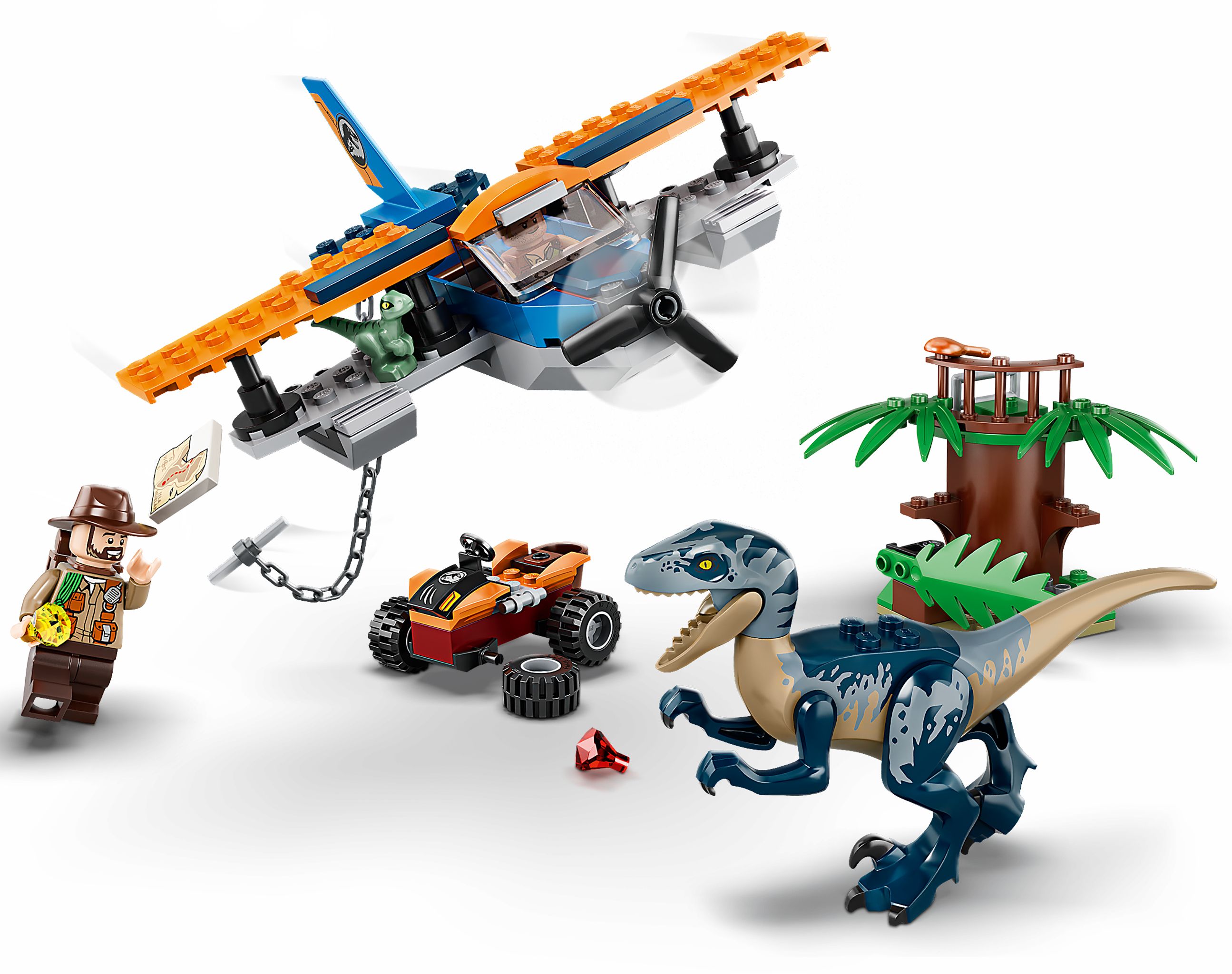 Lego® Jurassic World 75942 Velociraptor Rettungsmission Mit Dem Doppeldecker Mit Bildern Lifesteyl 