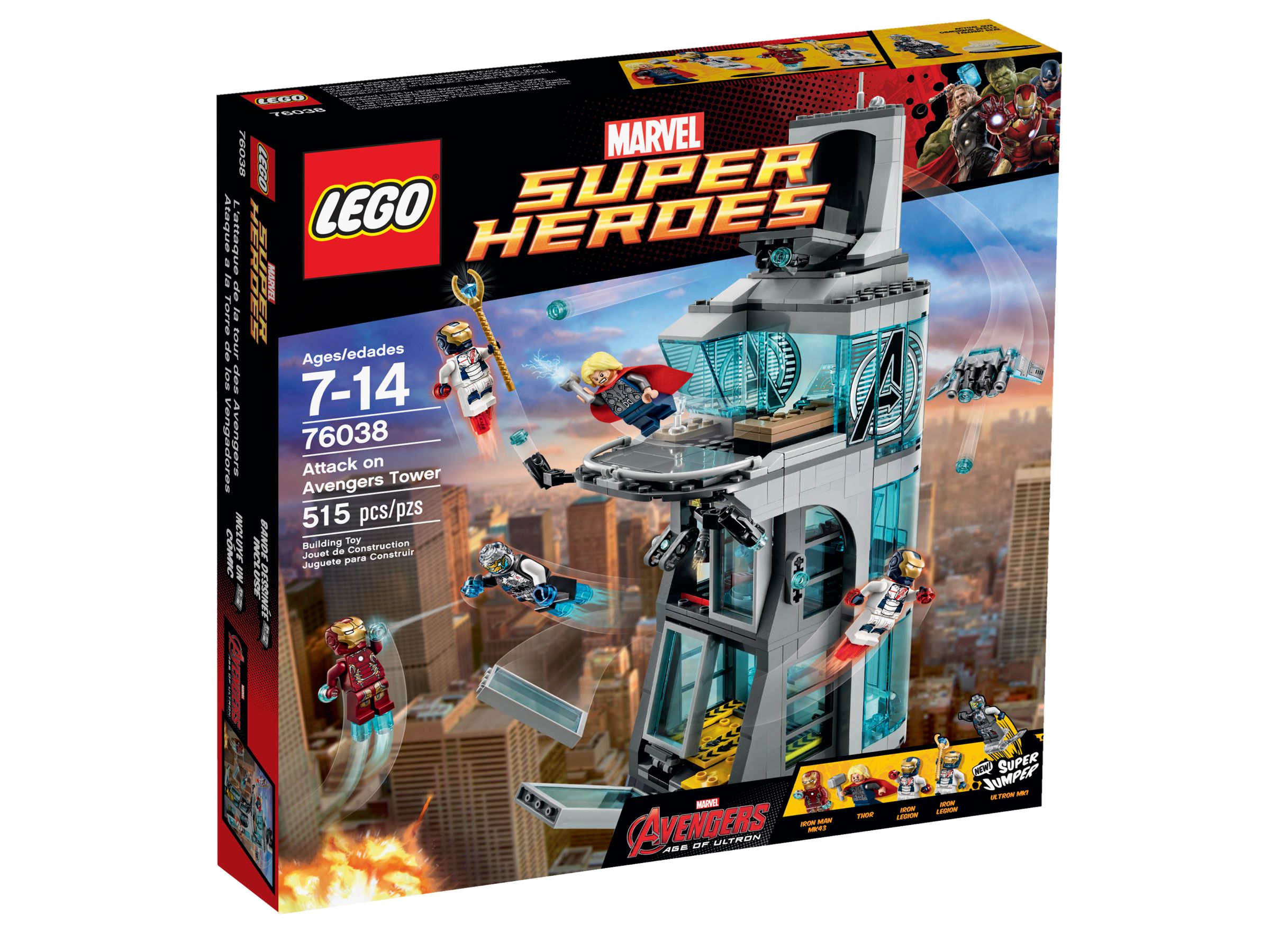 LEGO Super Heroes 76038 Überfall auf den Avengers Tower LEGO_76038_alt1.jpg