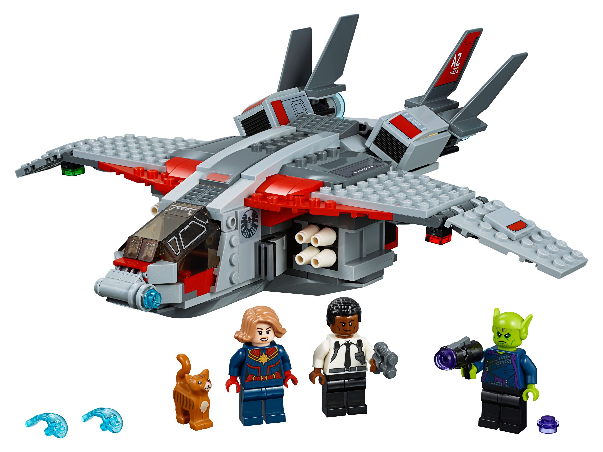 LEGO Super Heroes 76127 Captain Marvel und die Skrull-Attacke