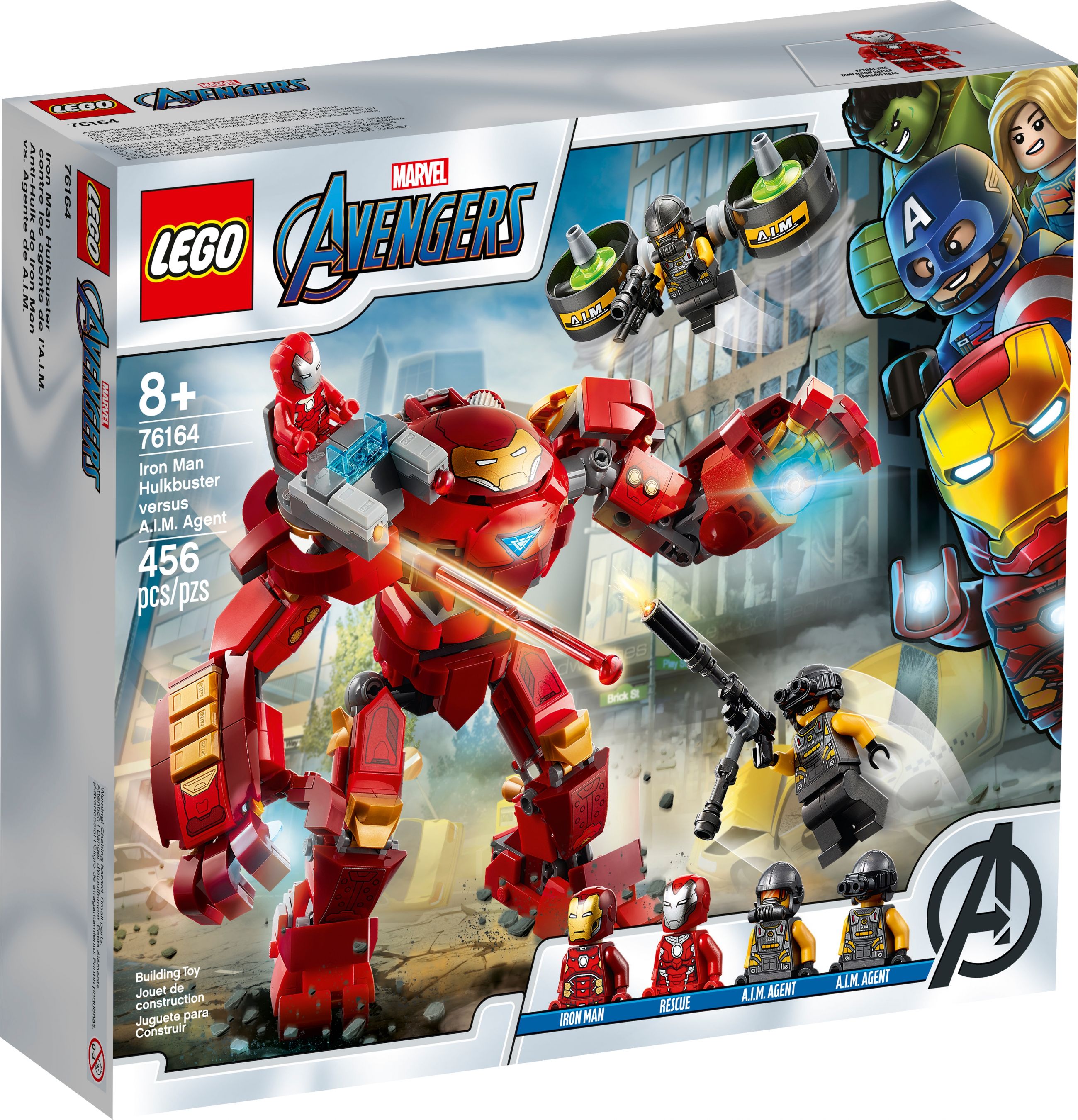 LEGO Super Heroes 76164 Iron Man Hulkbuster vs. A.I.M.-Agent LEGO_76164_alt1.jpg