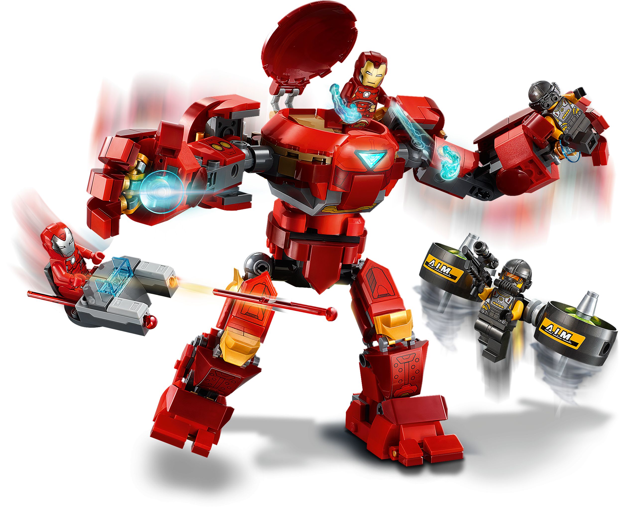 LEGO Super Heroes 76164 Iron Man Hulkbuster vs. A.I.M.-Agent LEGO_76164_alt4.jpg