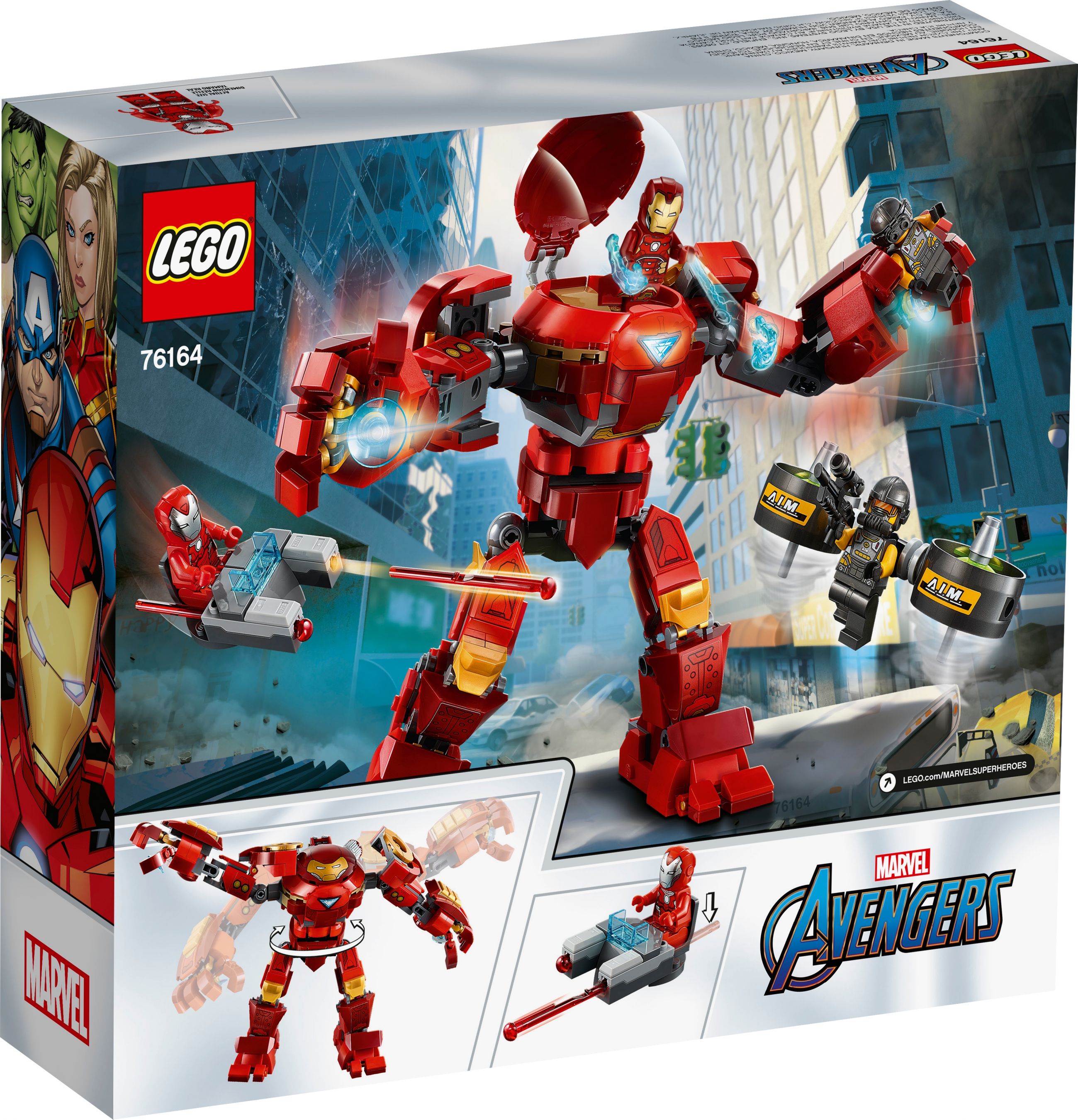 LEGO Super Heroes 76164 Iron Man Hulkbuster vs. A.I.M.-Agent LEGO_76164_alt7.jpg