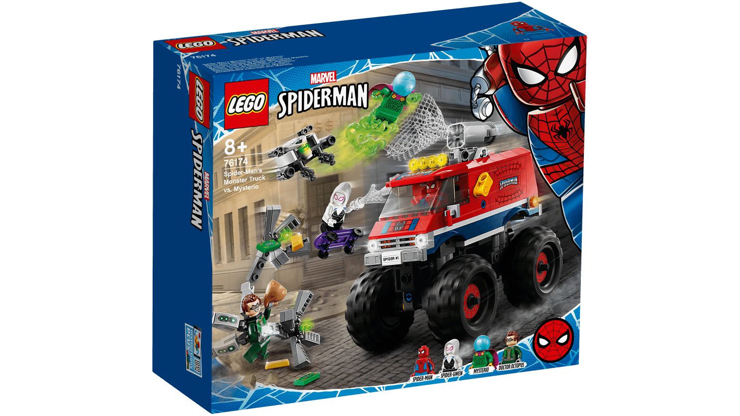 LEGO Super Heroes 76174 Spider-Mans Monstertruck vs. Mysterio LEGO_76174_Box1_v29_1488.jpg