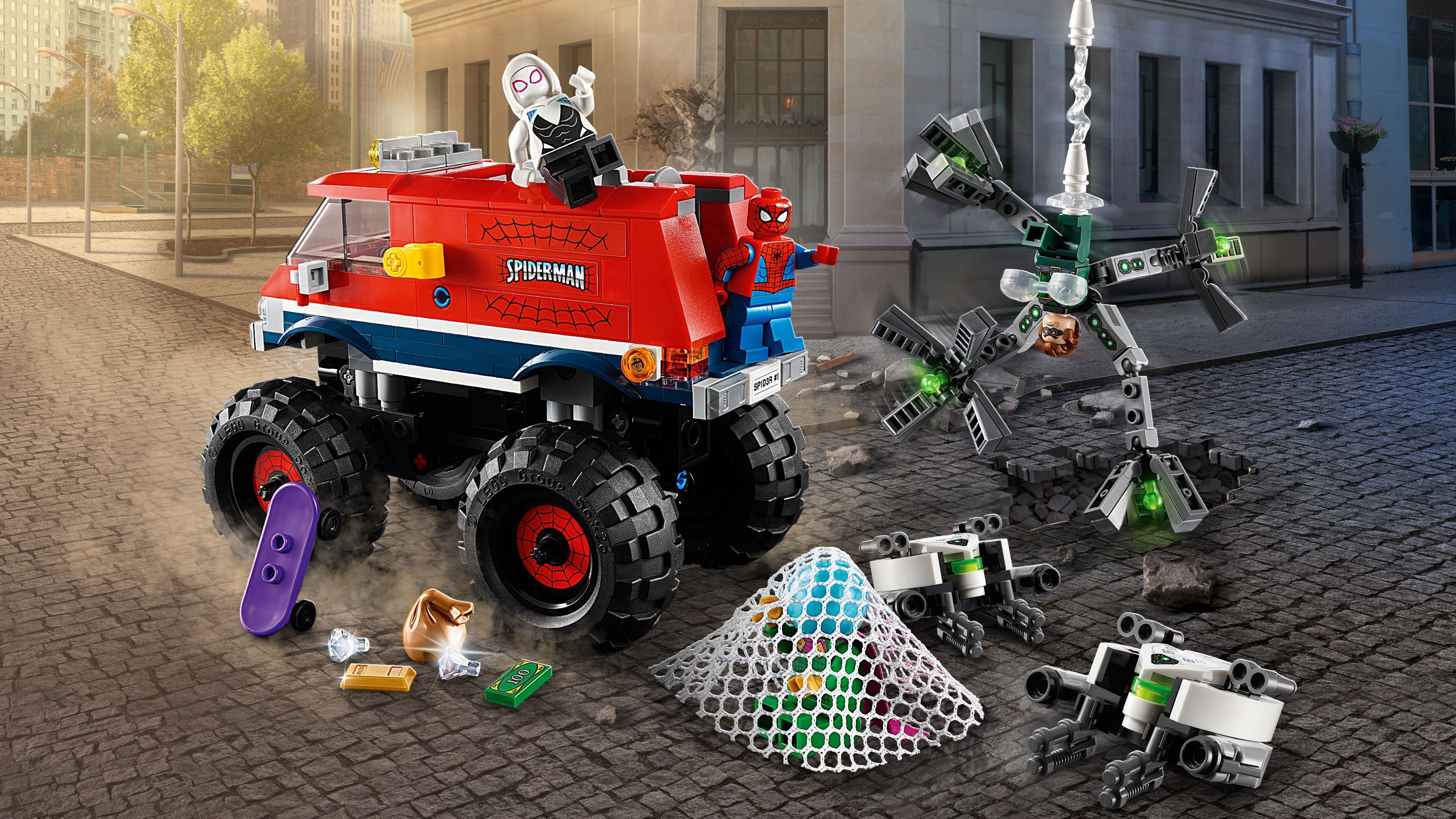 LEGO Super Heroes 76174 Spider-Mans Monstertruck vs. Mysterio LEGO_76174_web_sec01.jpg