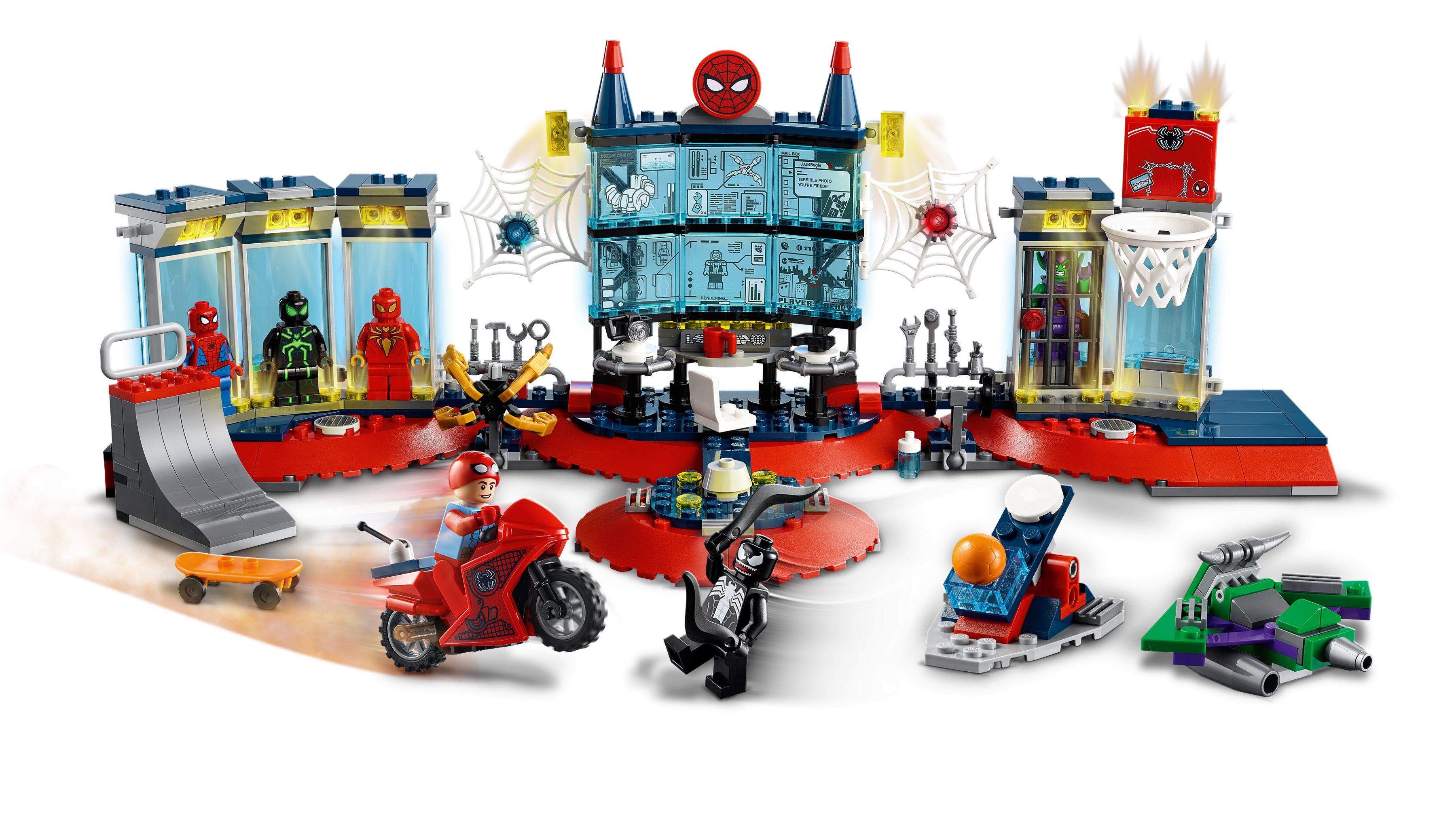 LEGO Super Heroes 76175 Angriff auf Spider-Mans Versteck LEGO_76175_web_sec01_nobg.jpg