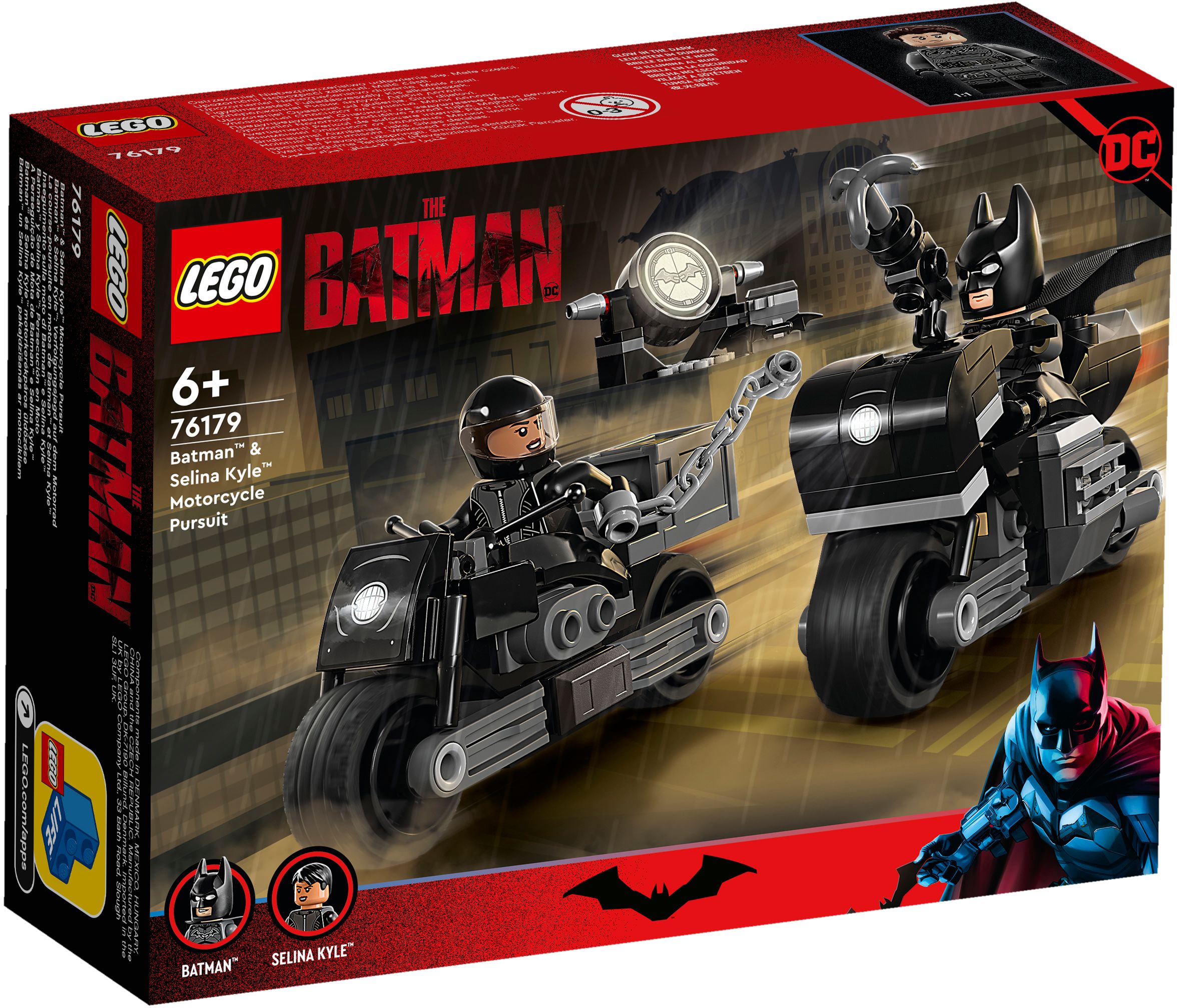 LEGO Super Heroes 76179 Batman™ & Selina Kyle™: Verfolgungsjagd auf dem Motorrad LEGO_76179_Box1_v29.jpg