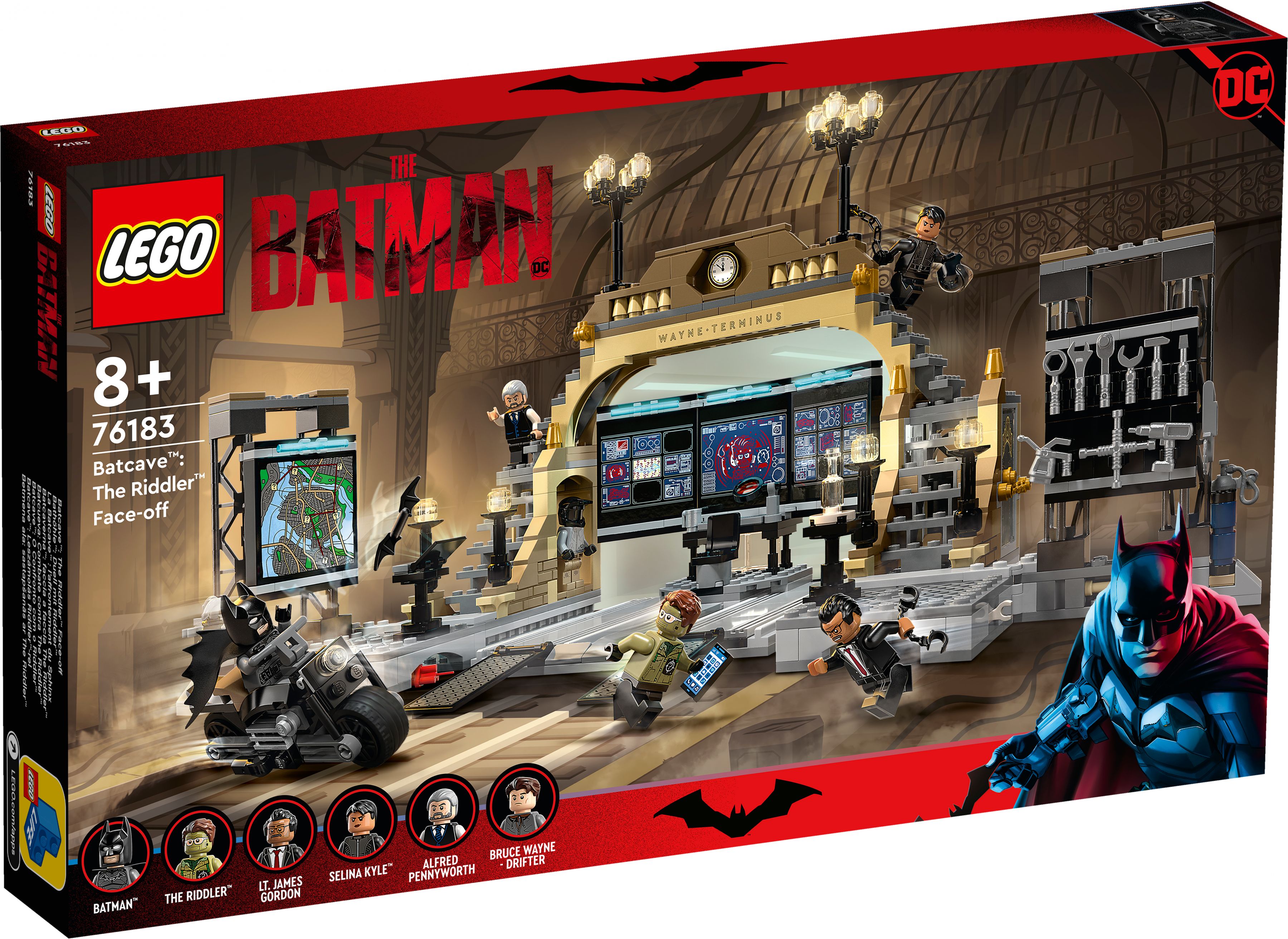 LEGO Super Heroes 76183 Bathöhle™: Duell mit Riddler™ LEGO_76183_Box1_v29.jpg