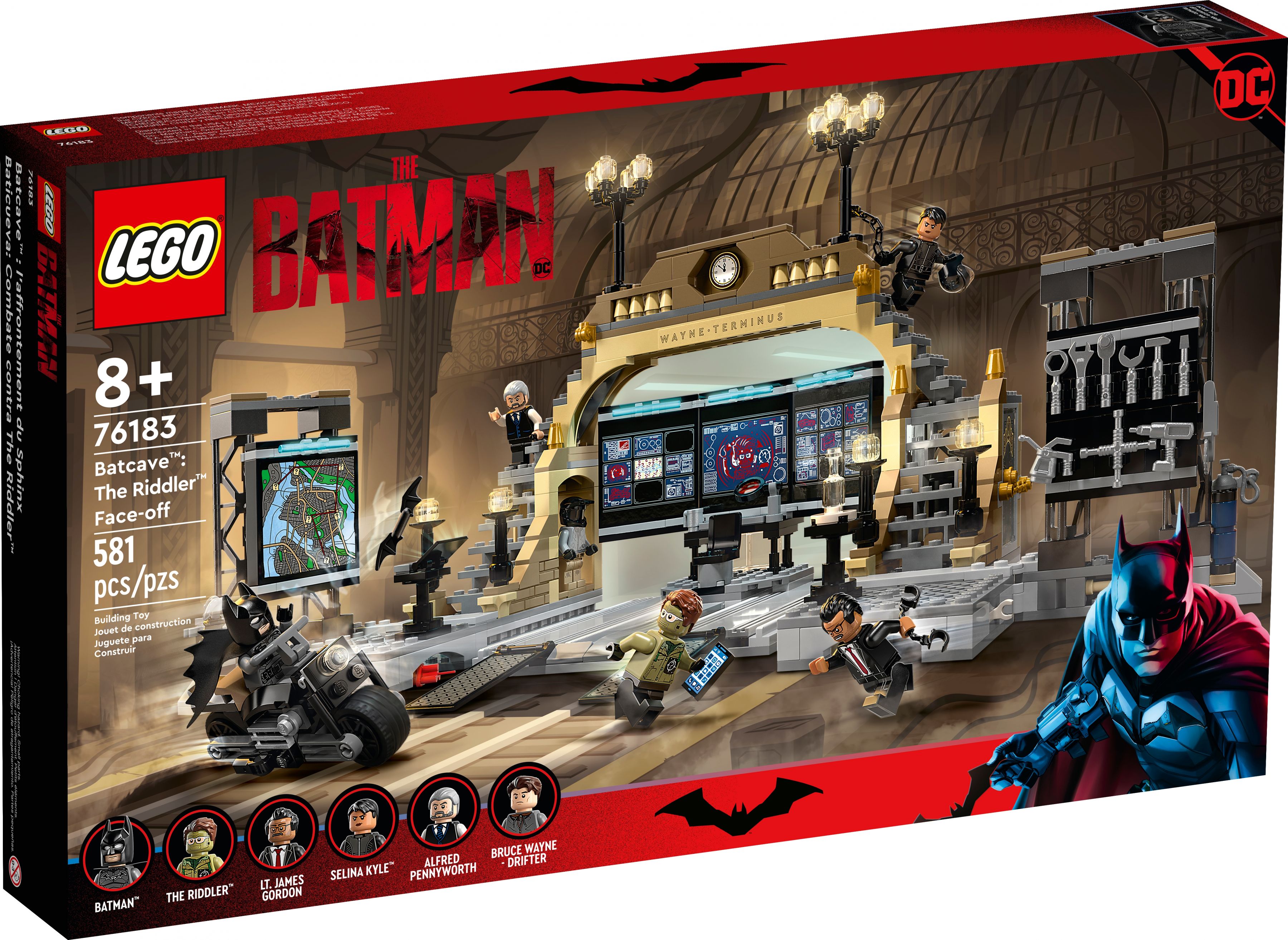 LEGO Super Heroes 76183 Bathöhle™: Duell mit Riddler™ LEGO_76183_Box1_v39.jpg